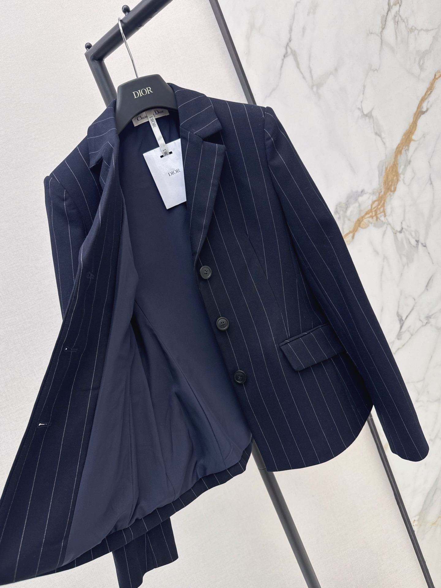 CD 26fw stripe blazer