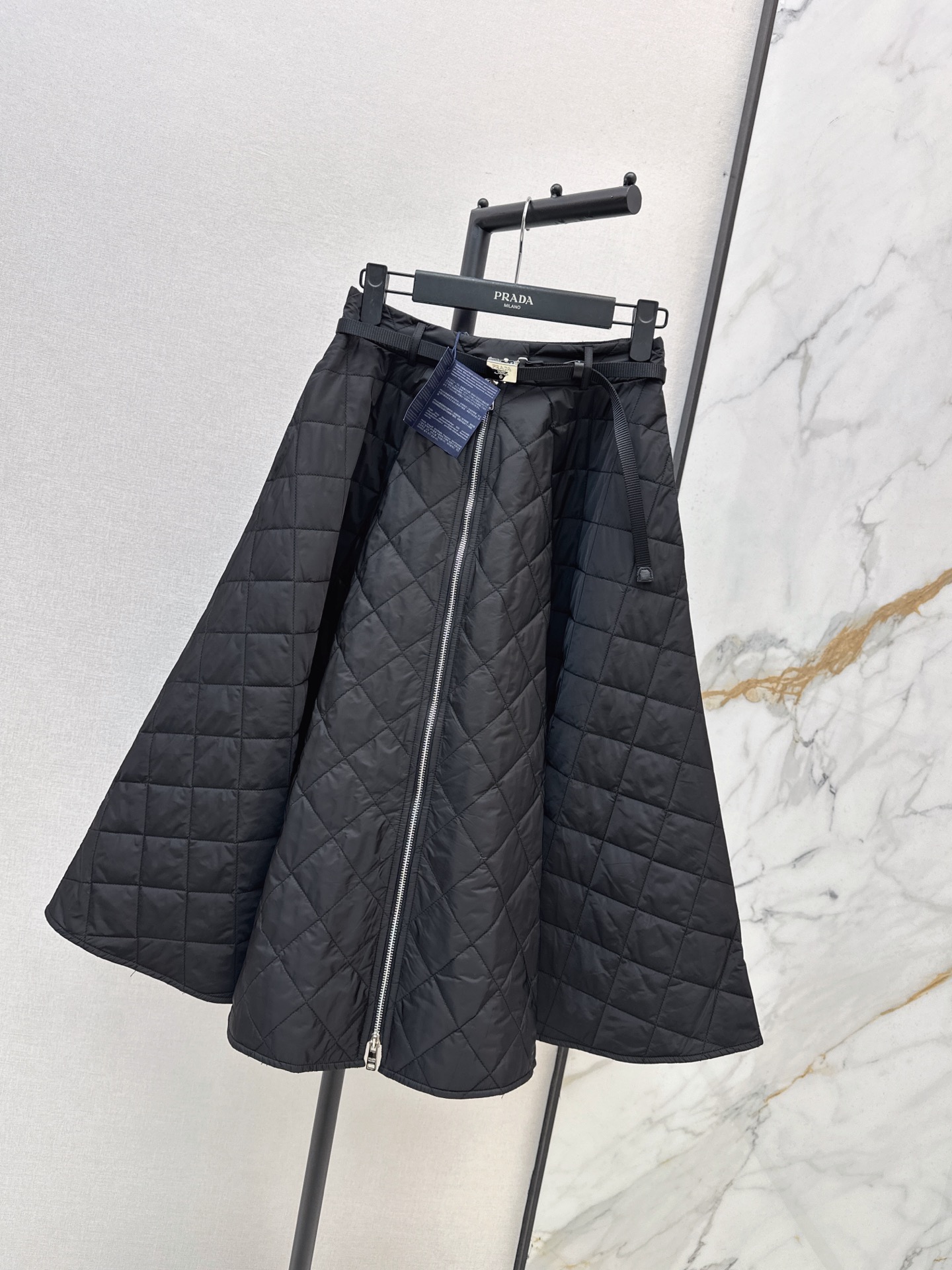Pra 26fw zipper skirt