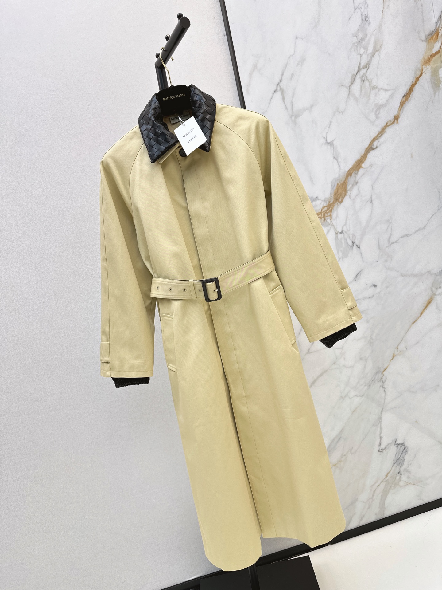 Bott 26fw woven collar trench coats
