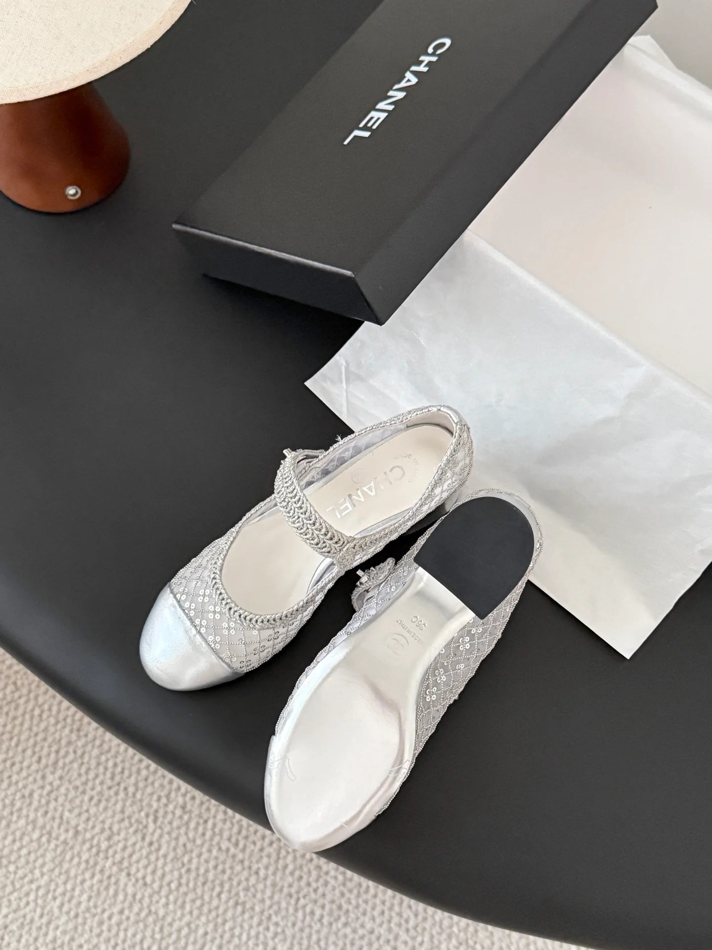 Chan 25fw mary jane flats