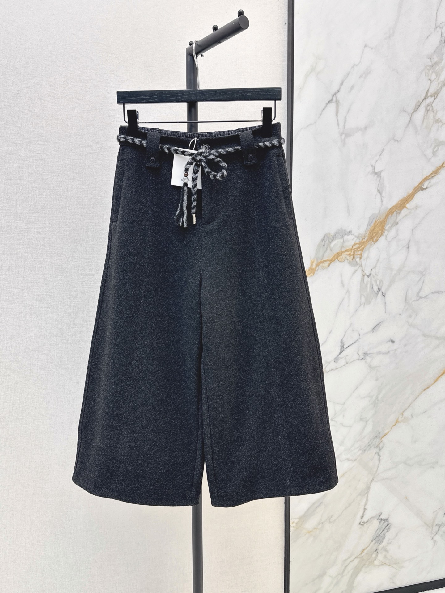 Row 26fw cropped wide-leg pants