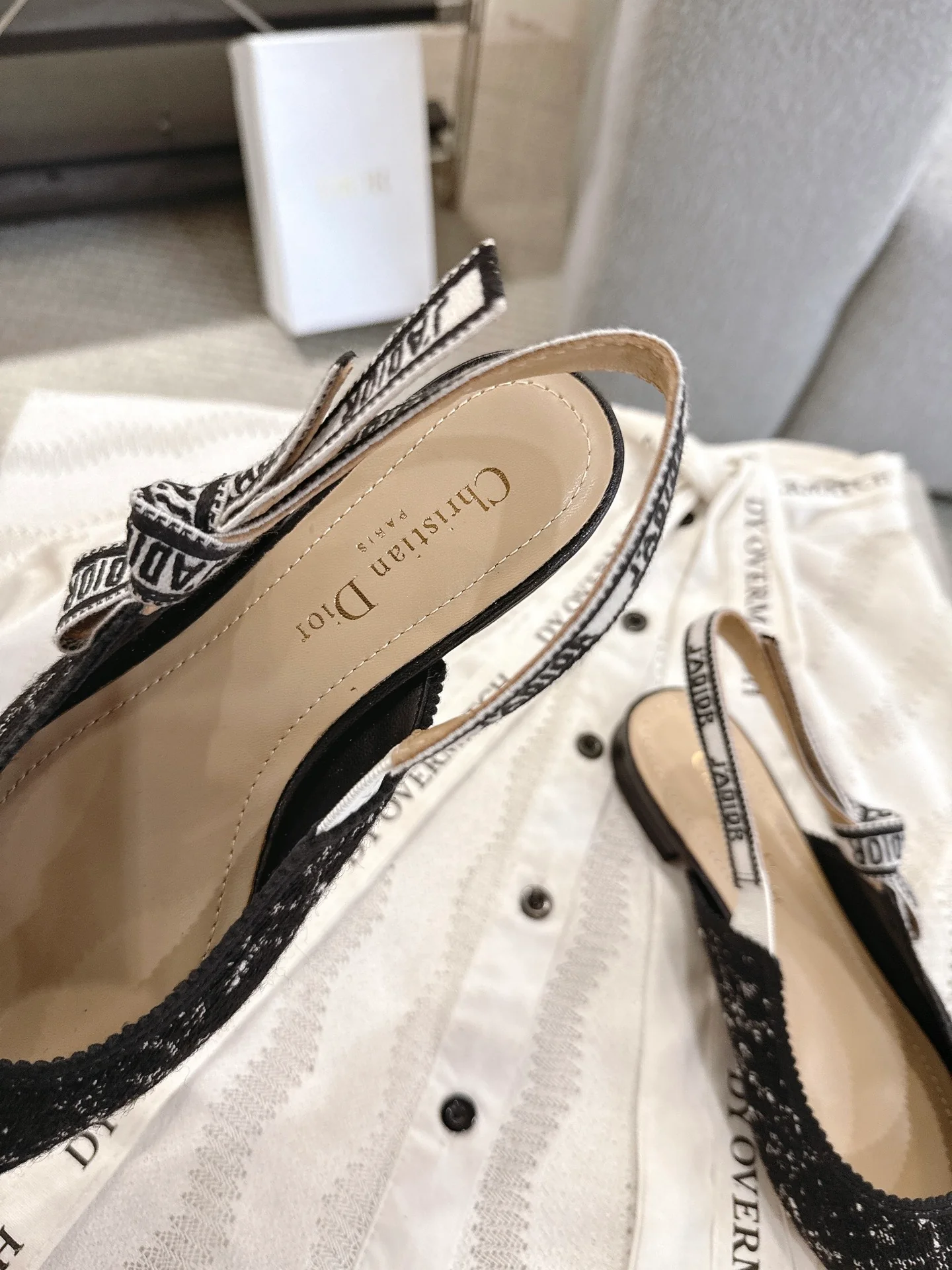 CD 25fw slingback flats