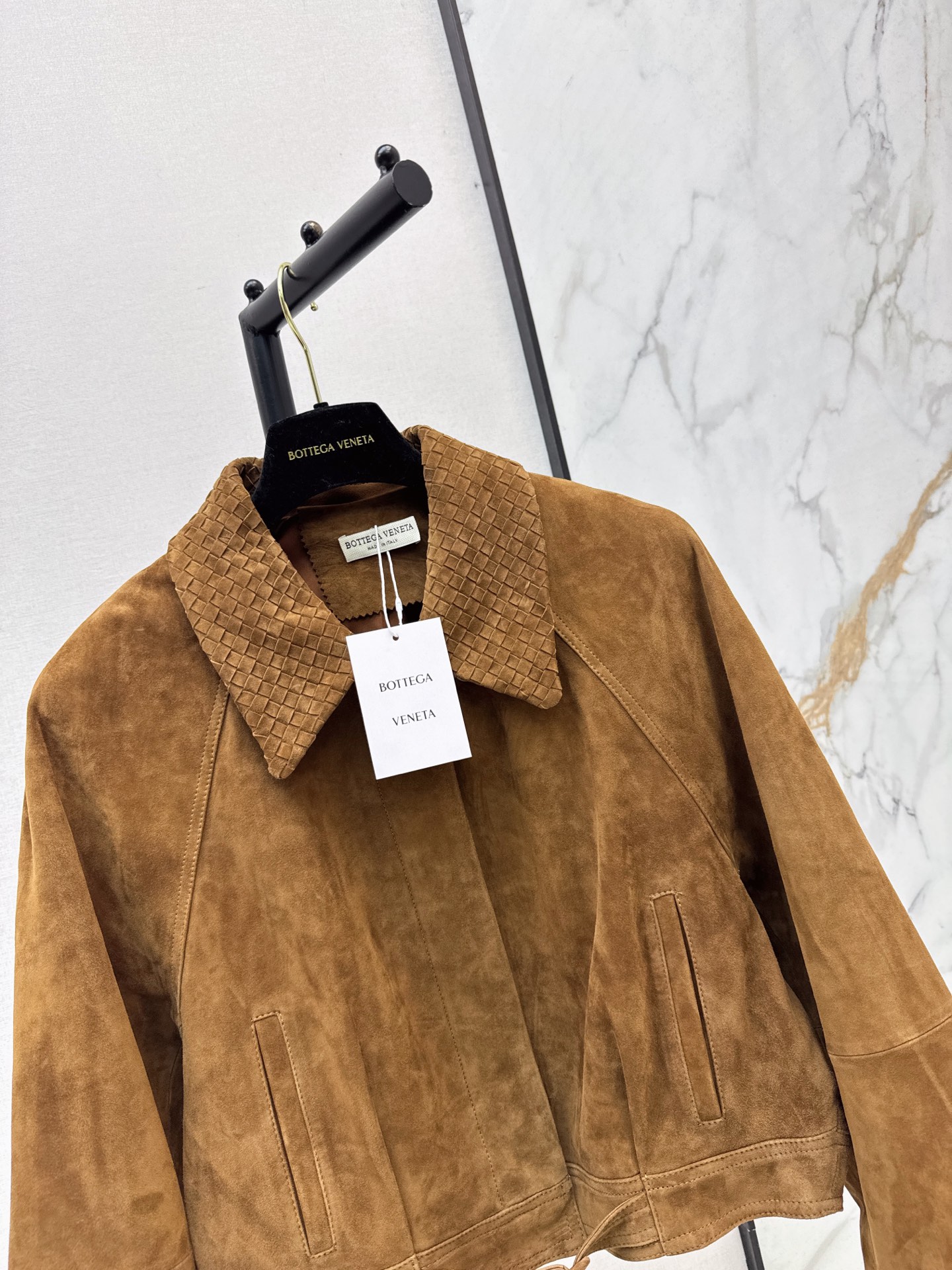 Bott 26fw suede leather jacket