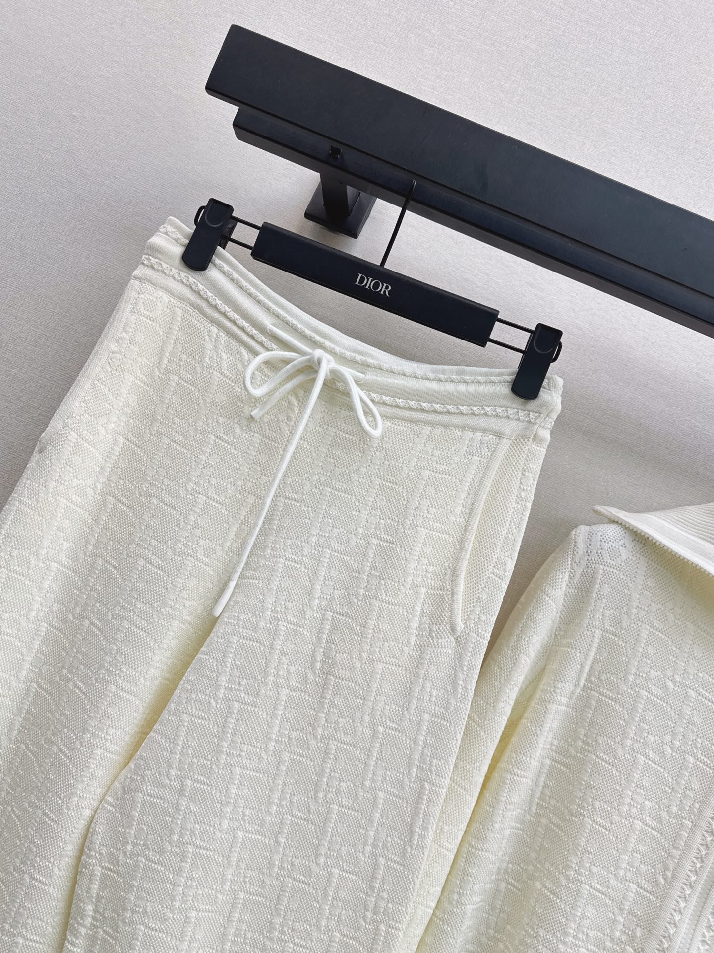 CD 26fw knit zipper jacket pants sets