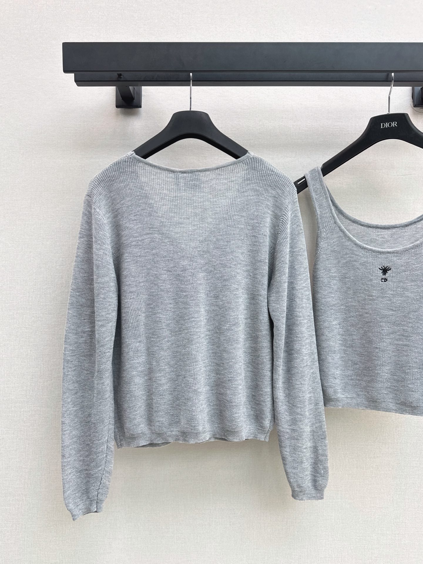 CD 26fw knit vest cardigan sets