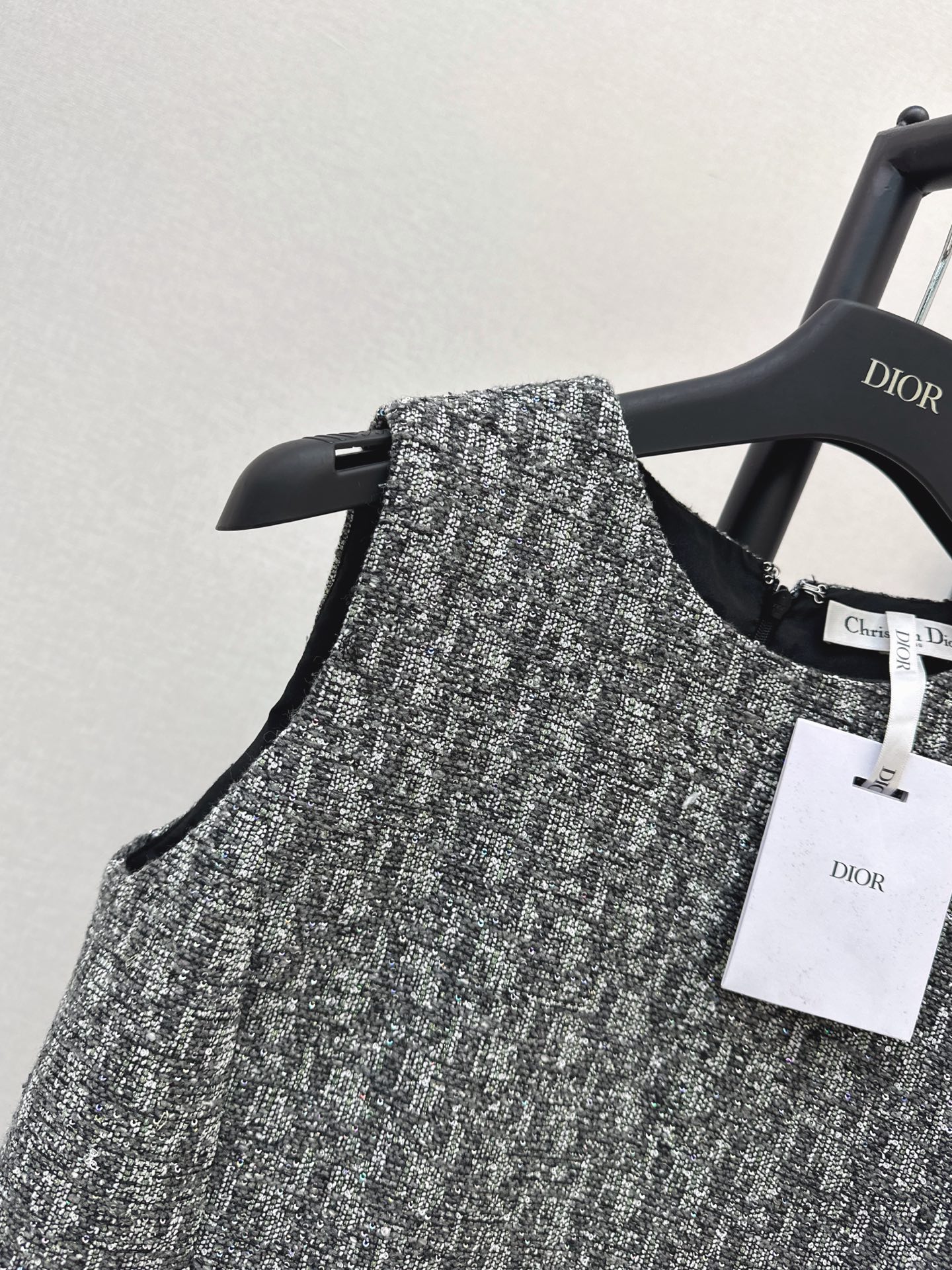 CD 26fw sleeveless jacquard dress