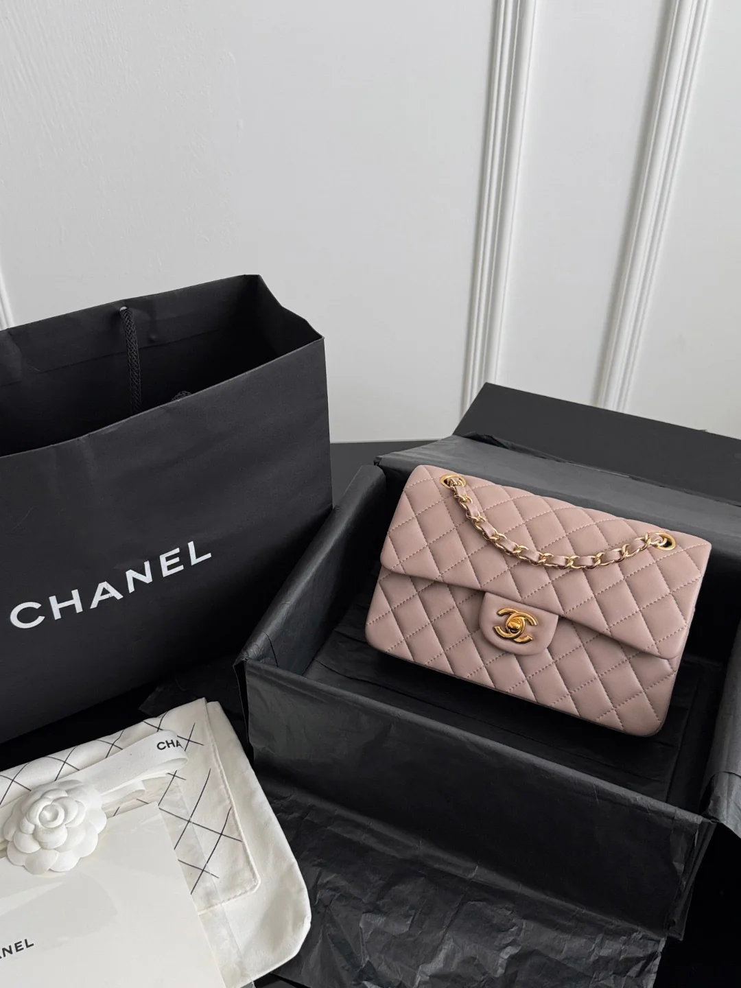 Chan cf23 chain shoulder bag