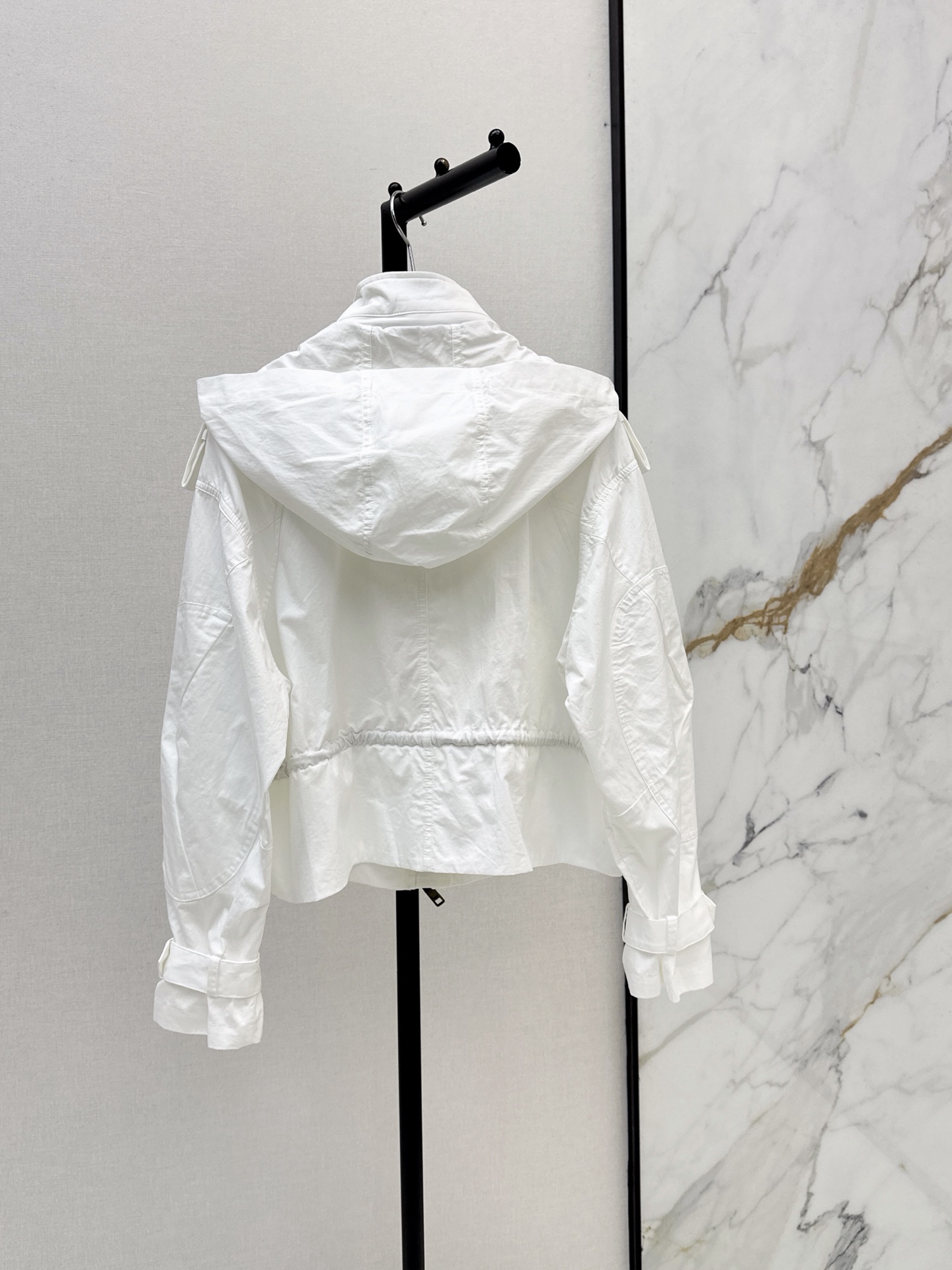 Bur 26fw hooded trench coats