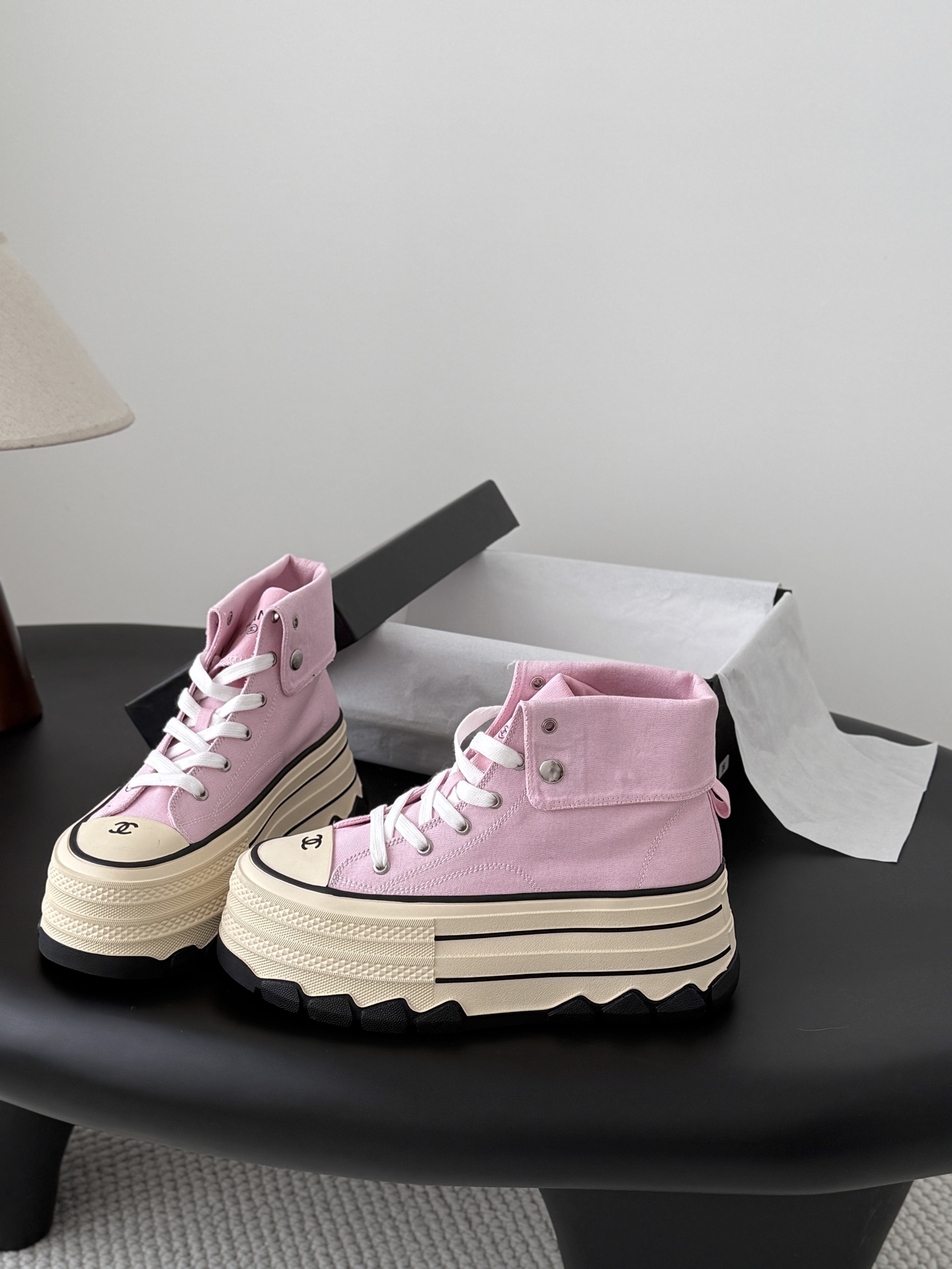 Chan 26ss thick canvas shoes