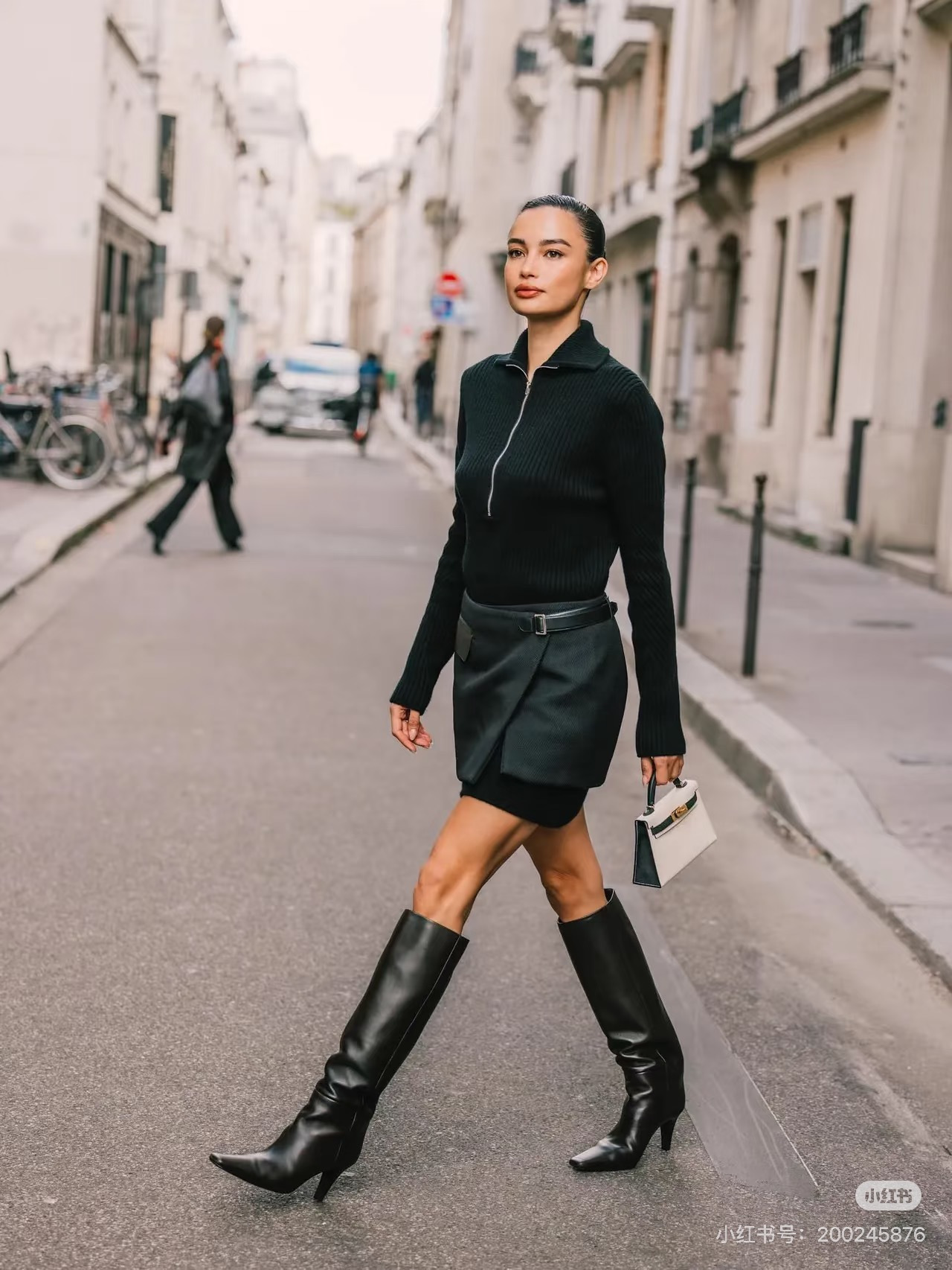 Her 26fw wrap skirt