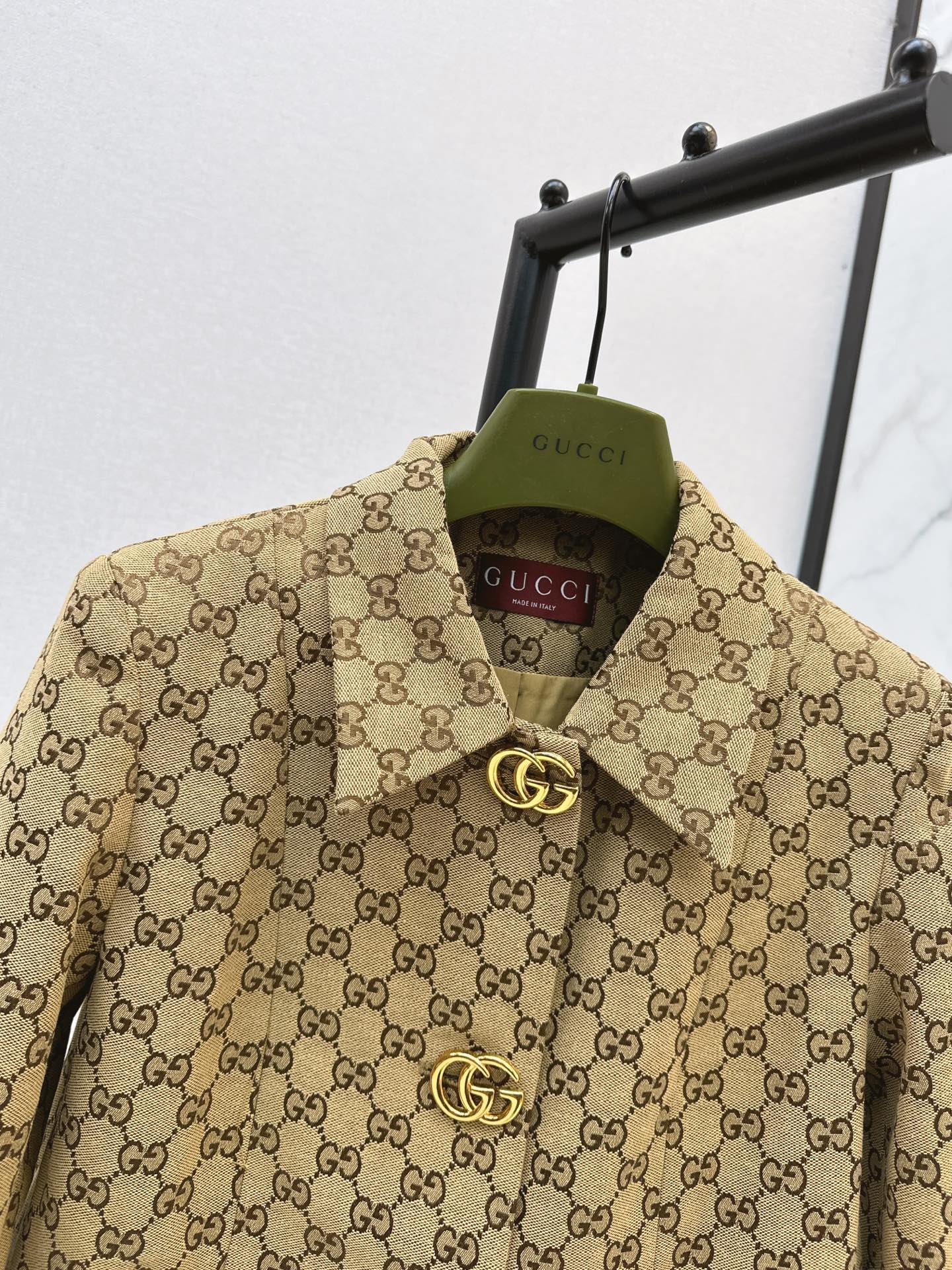 Guc 26fw jacquard jacket