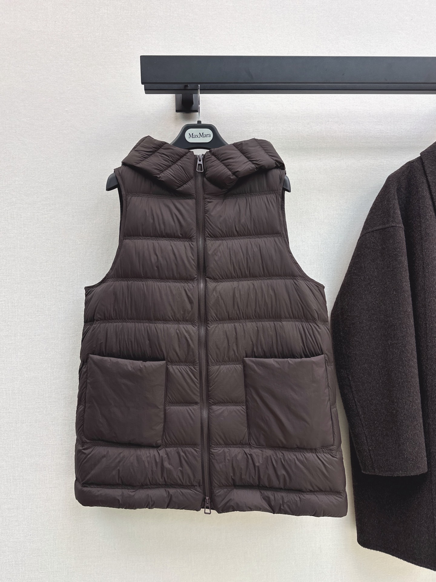 Max 26fw down vest woolen overcoats sets