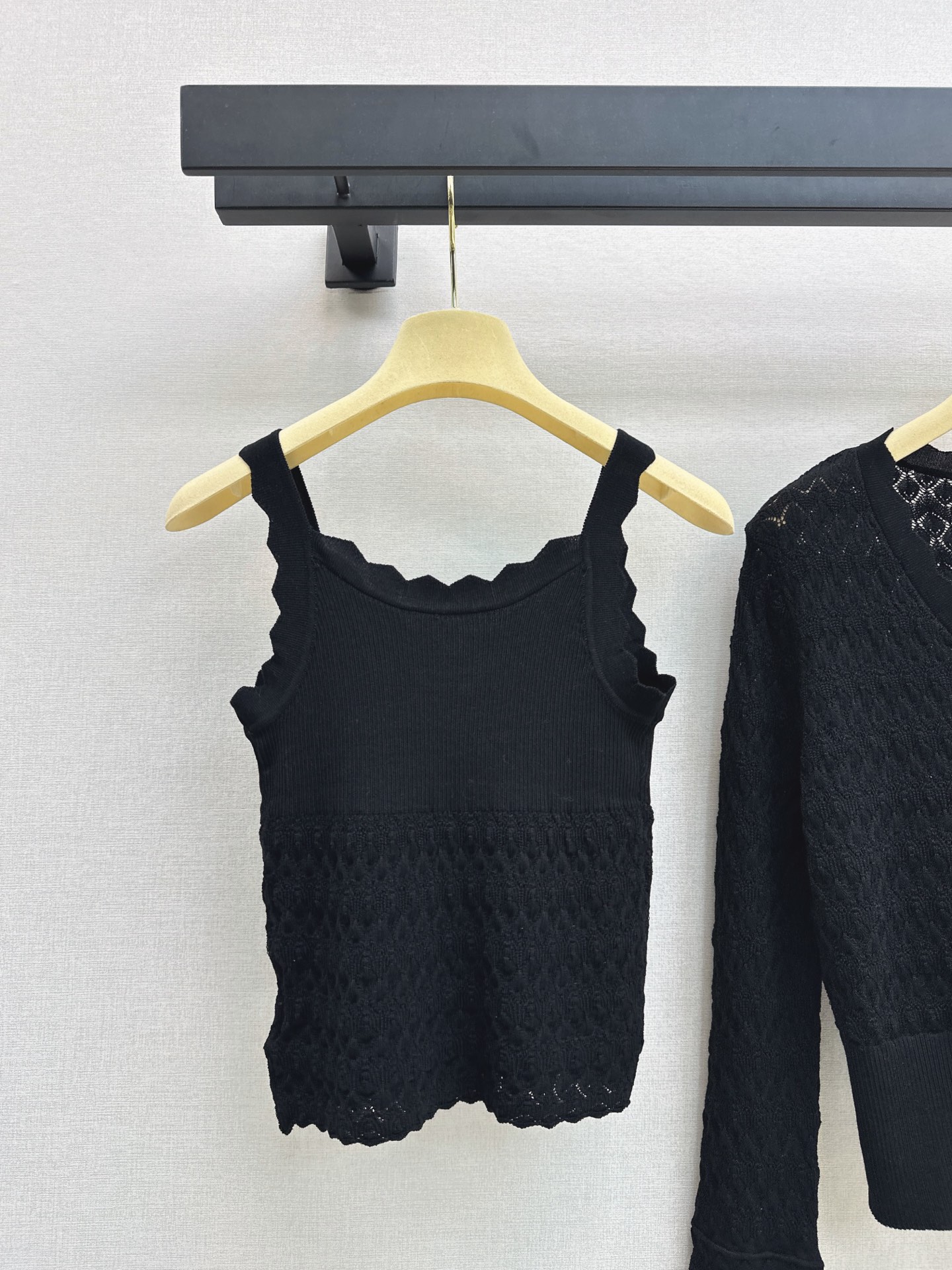 Miu 26fw knit vest cardigan sets