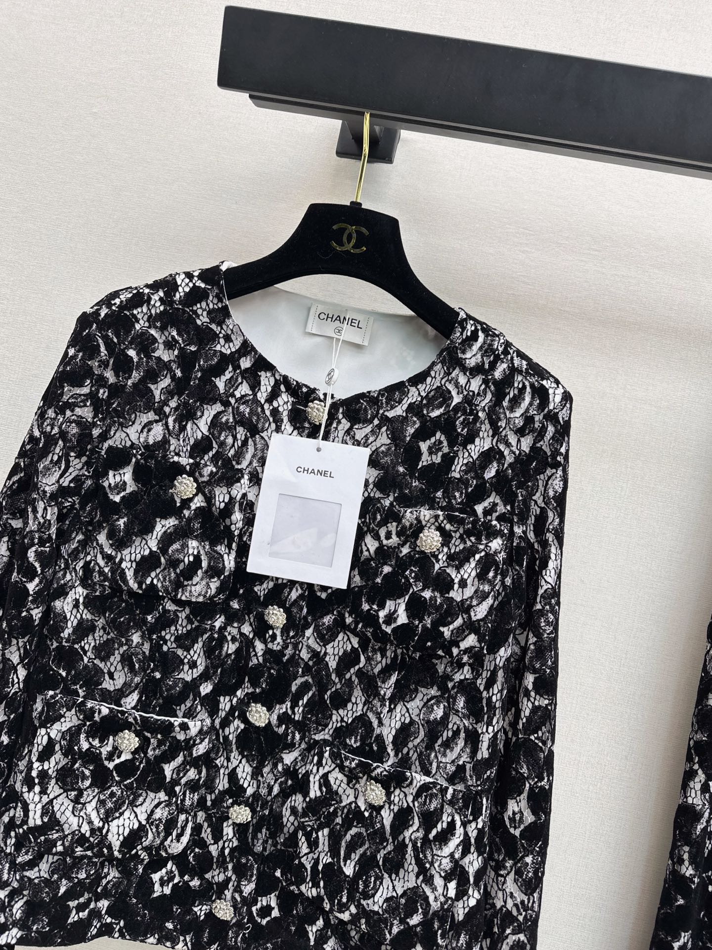 Chan 26fw lace jacket
