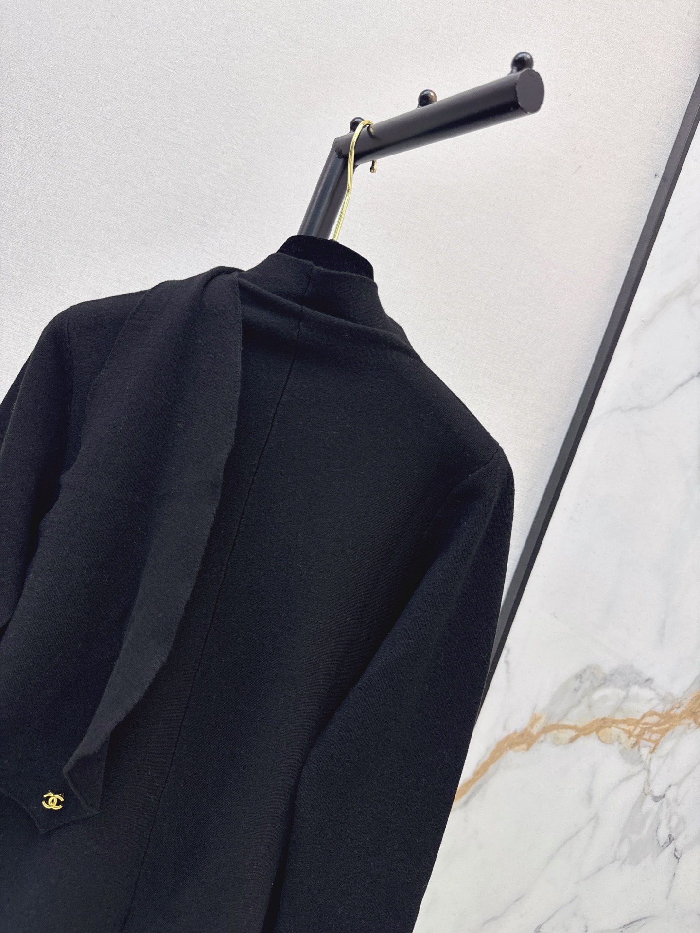 Chan 26fw bow knitwear