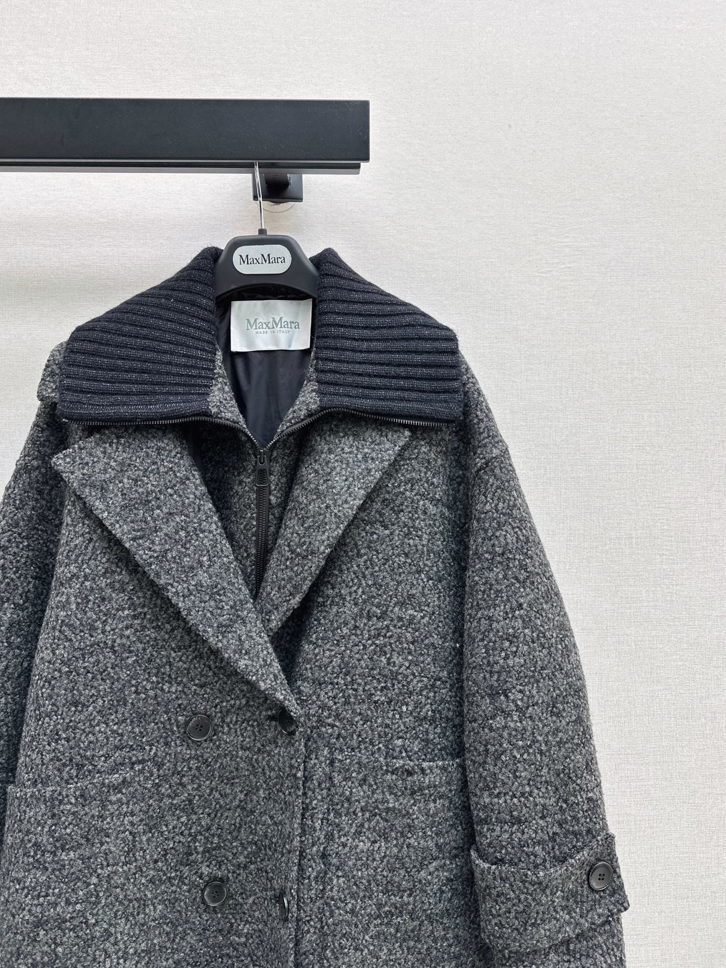 Max 26fw down vest double breasted overcoats set