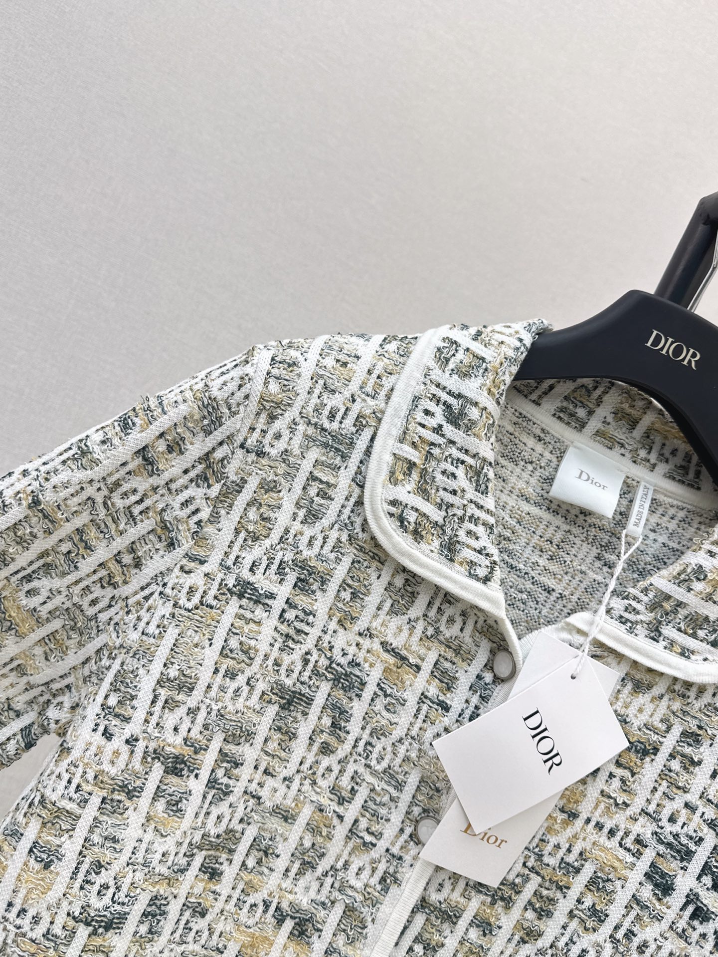 CD 26fw jacquard knit jacket