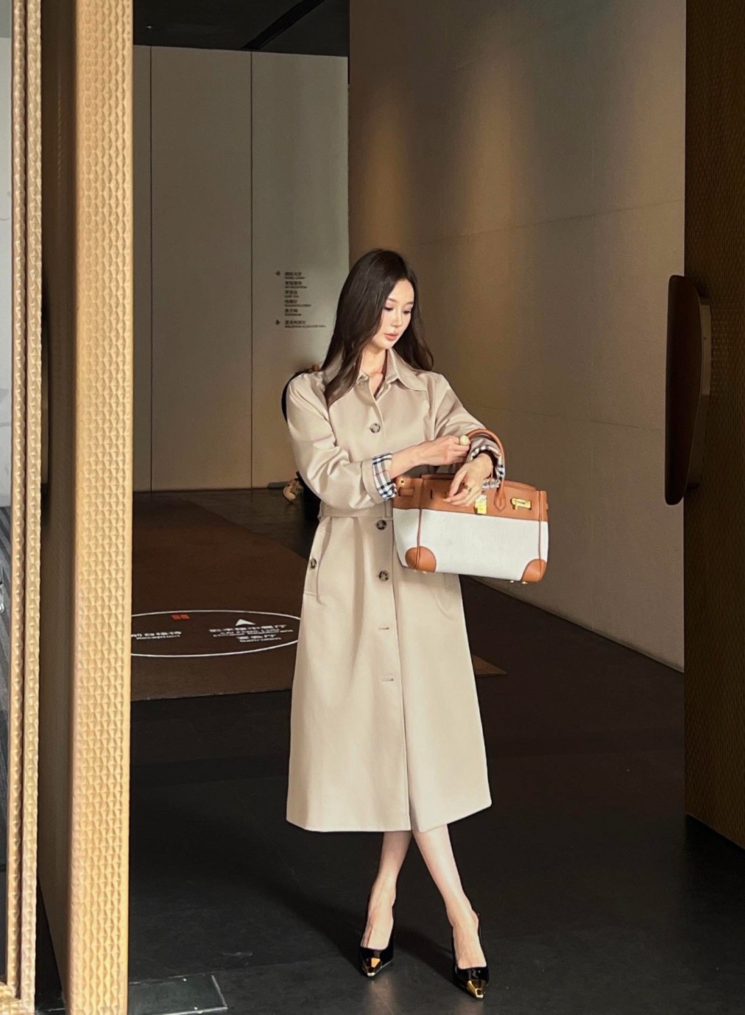 Bur 26fw trench coats