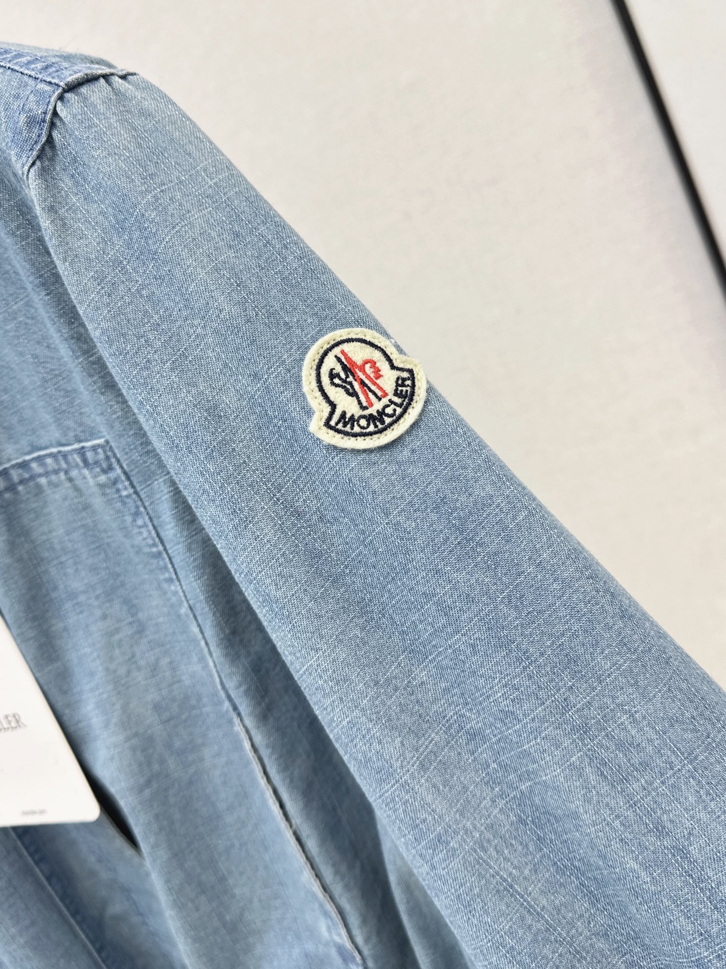 Monc 26fw drawstring denim jacket