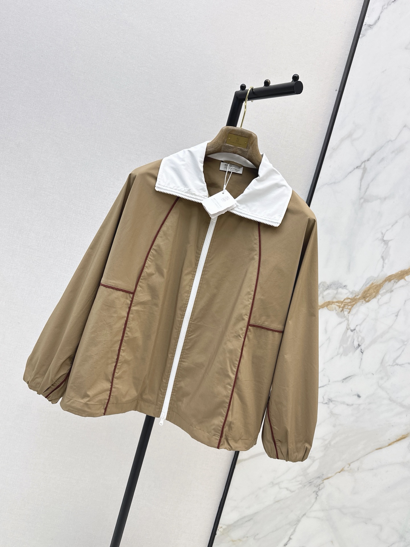 Brun 26ss zipper jacket
