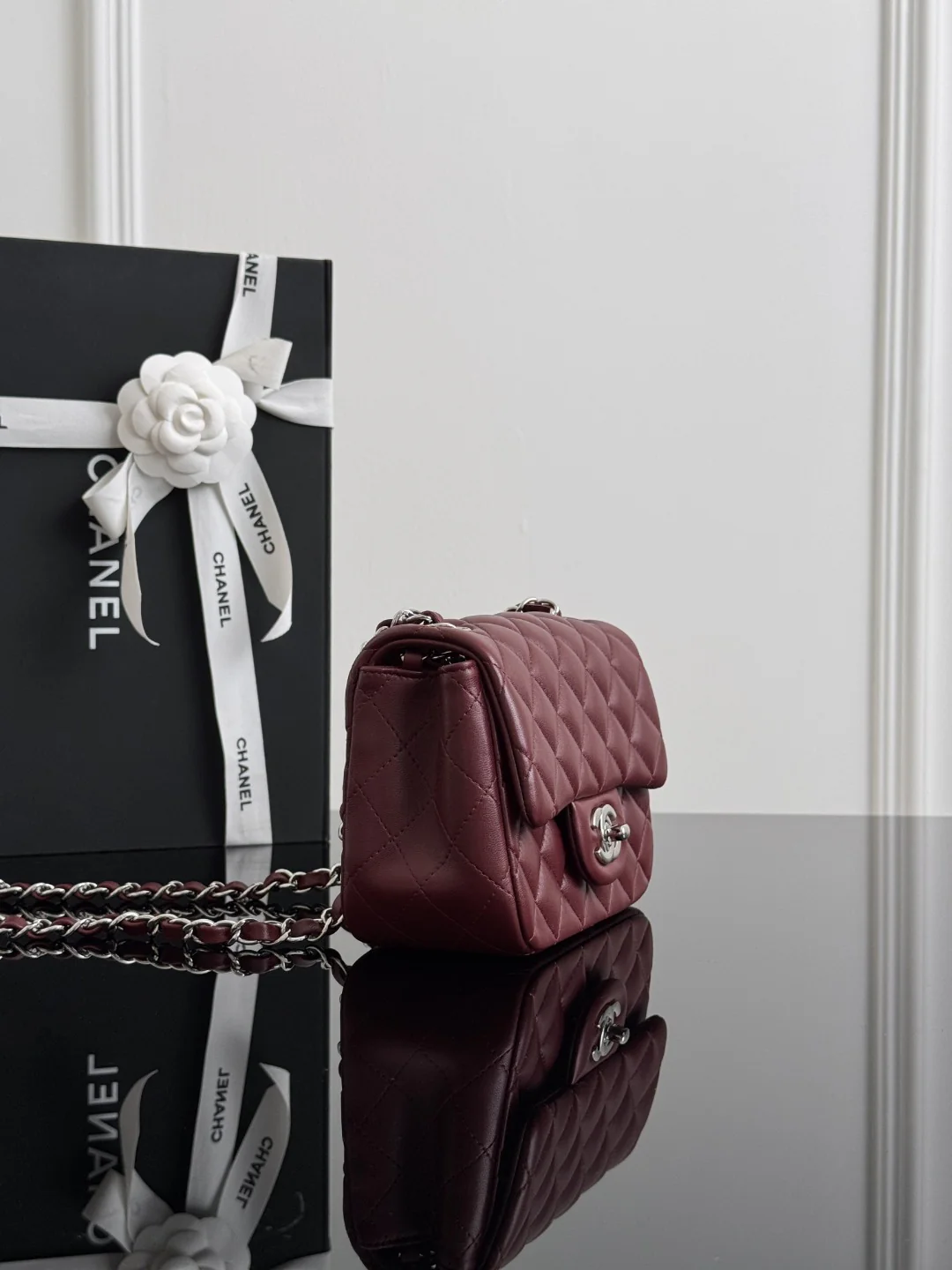 Chan cf17 chain shoulder bag