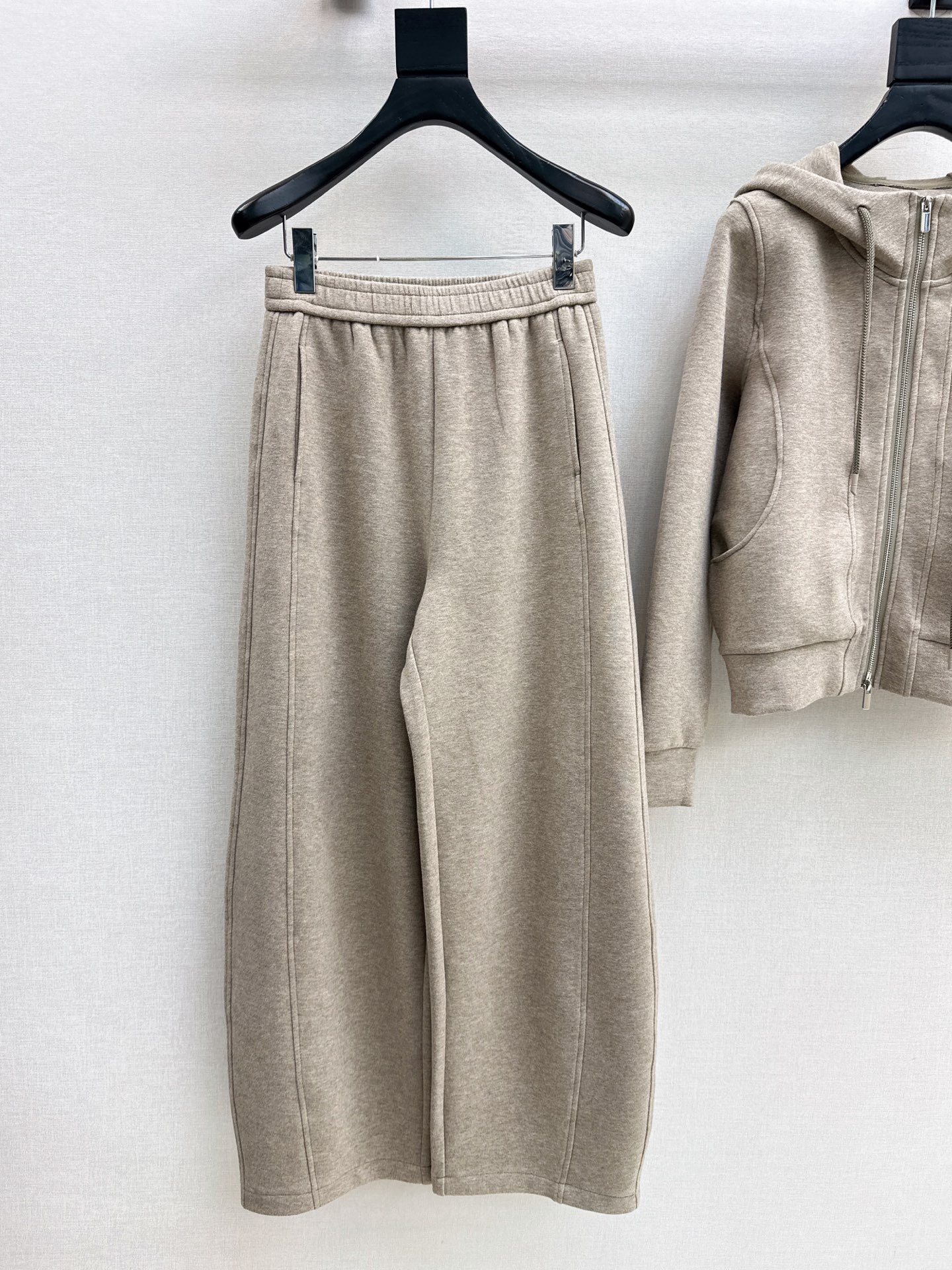 Brun 26fw hooded zipper jacket pants sets