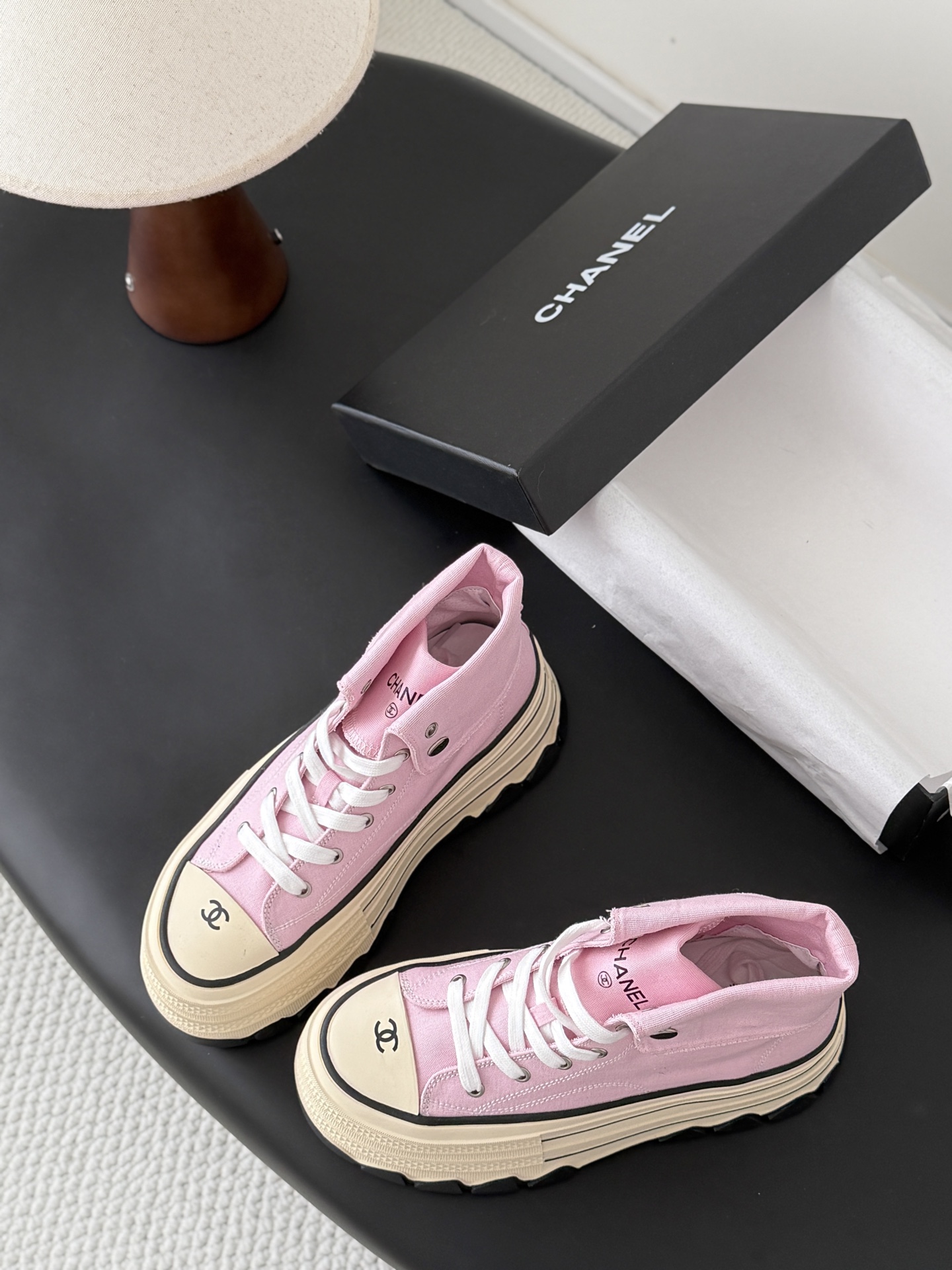 Chan 26ss thick canvas shoes