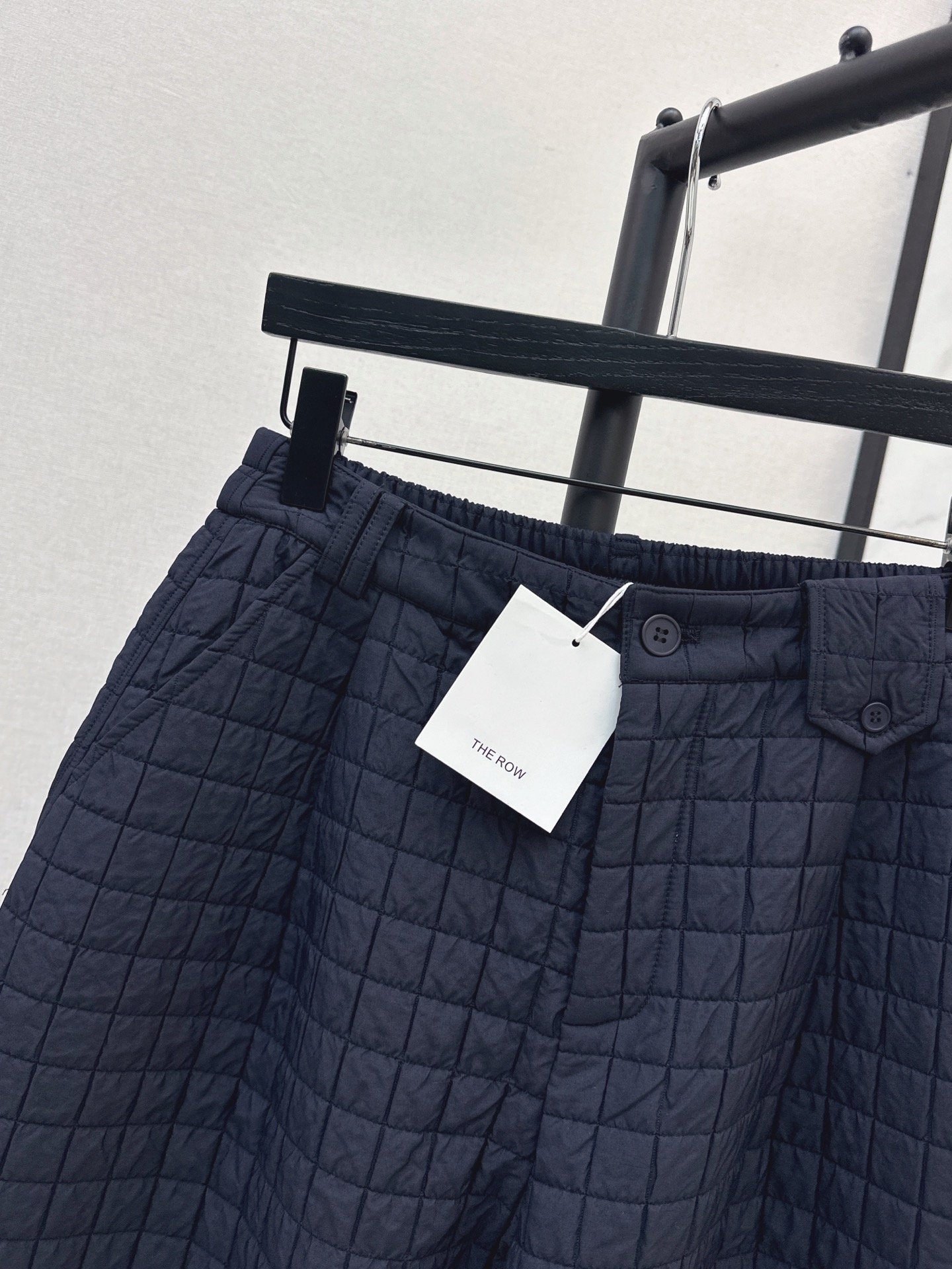 Brun 26fw cropped padded pants
