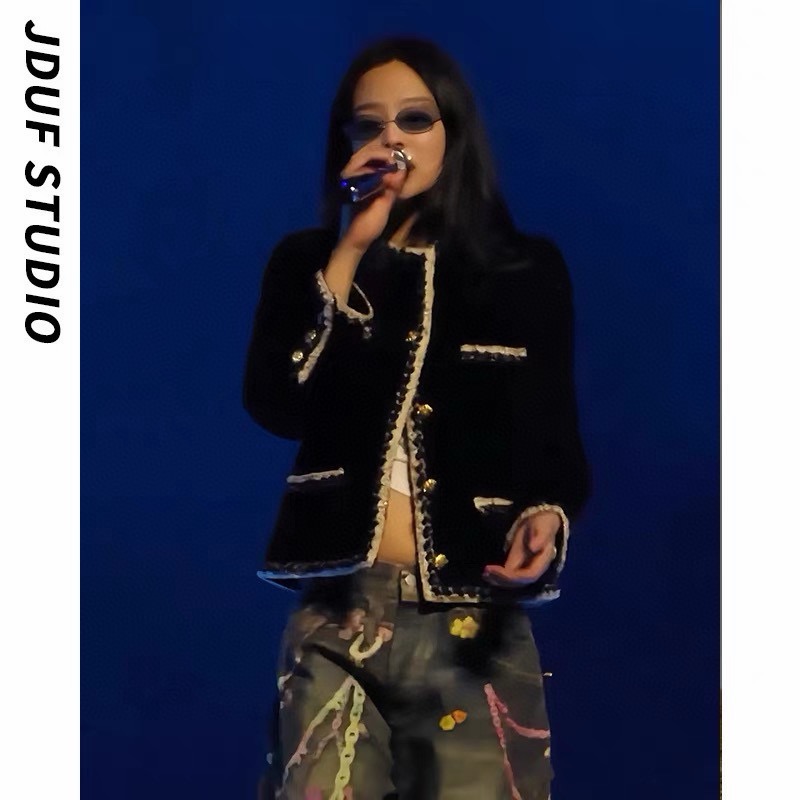 Chan 26fw velvet jacket