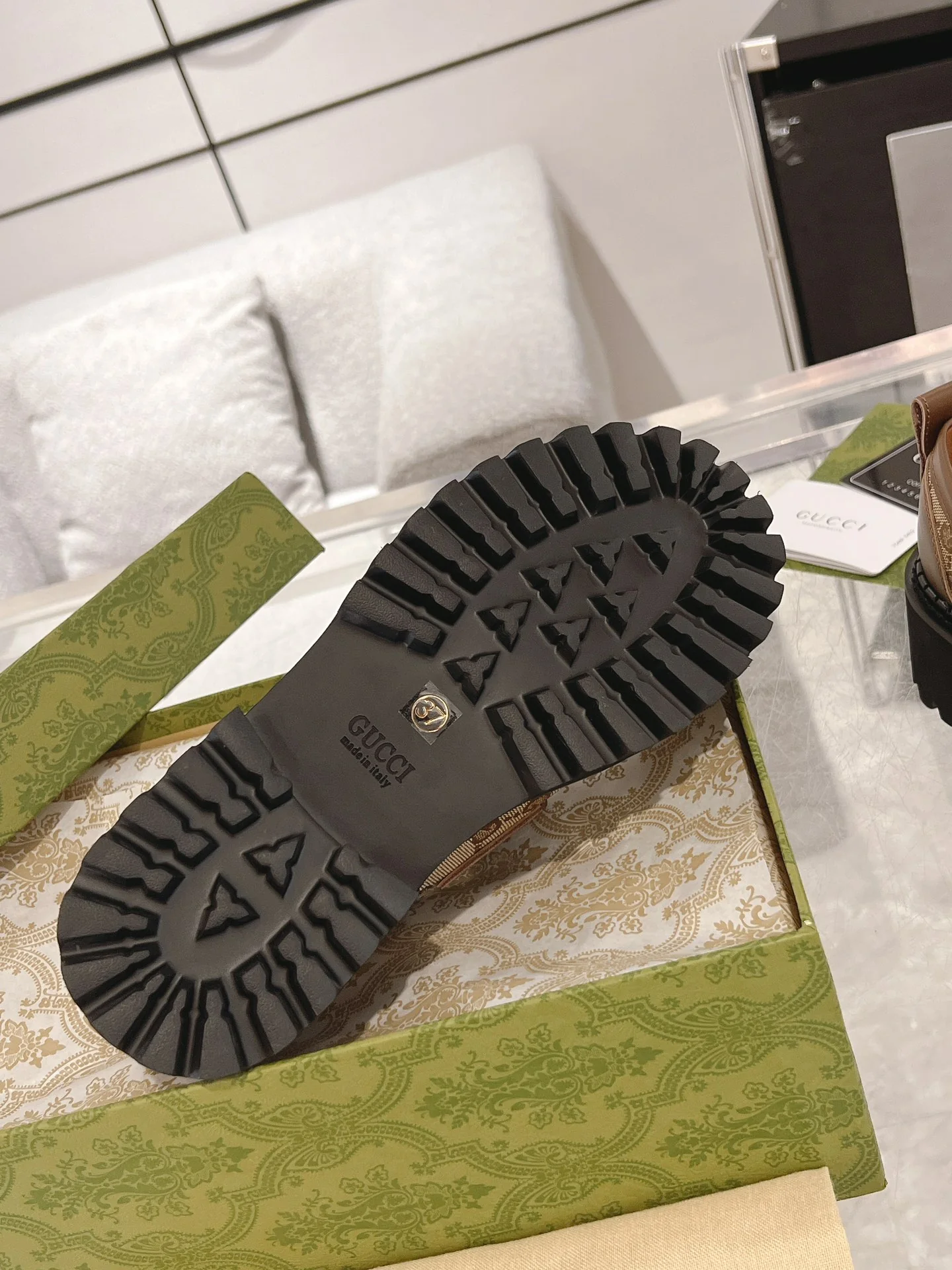 Cucc 25fw platform loafer shoes