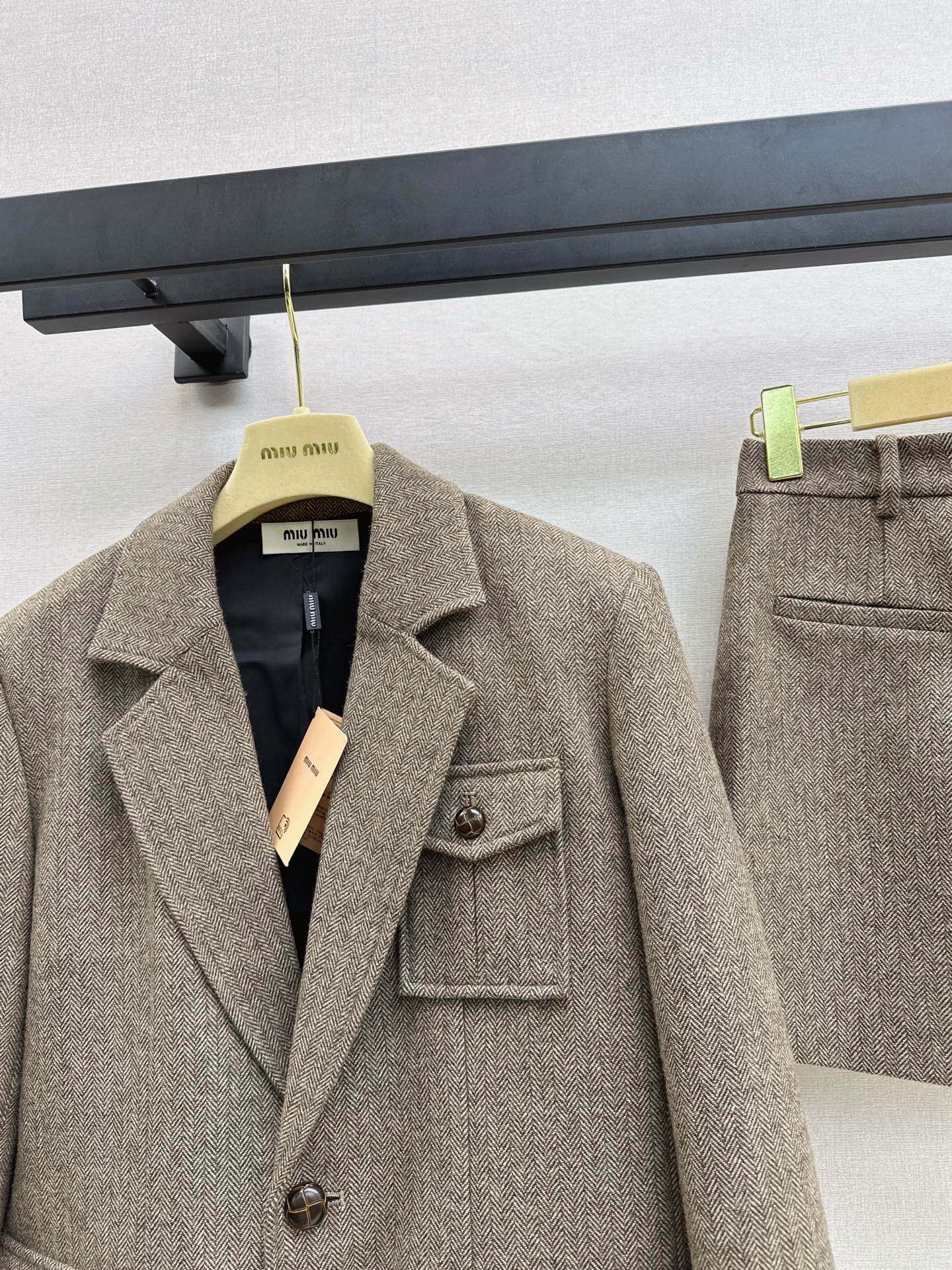 Miu 26fw wool blazer