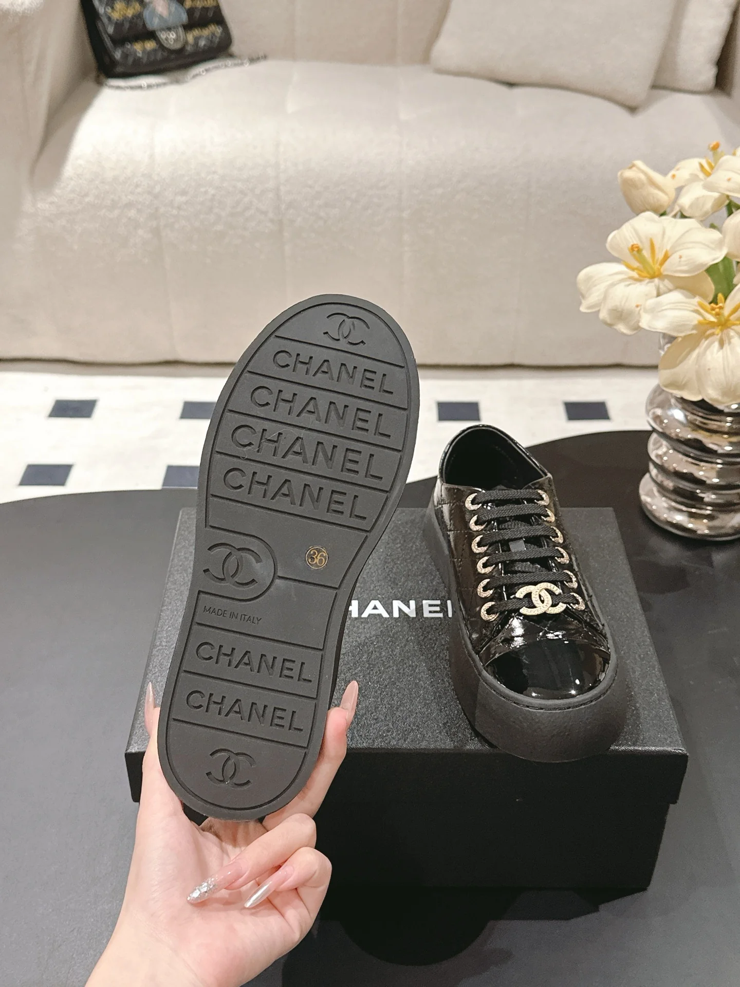 Chan 25fw board shoes