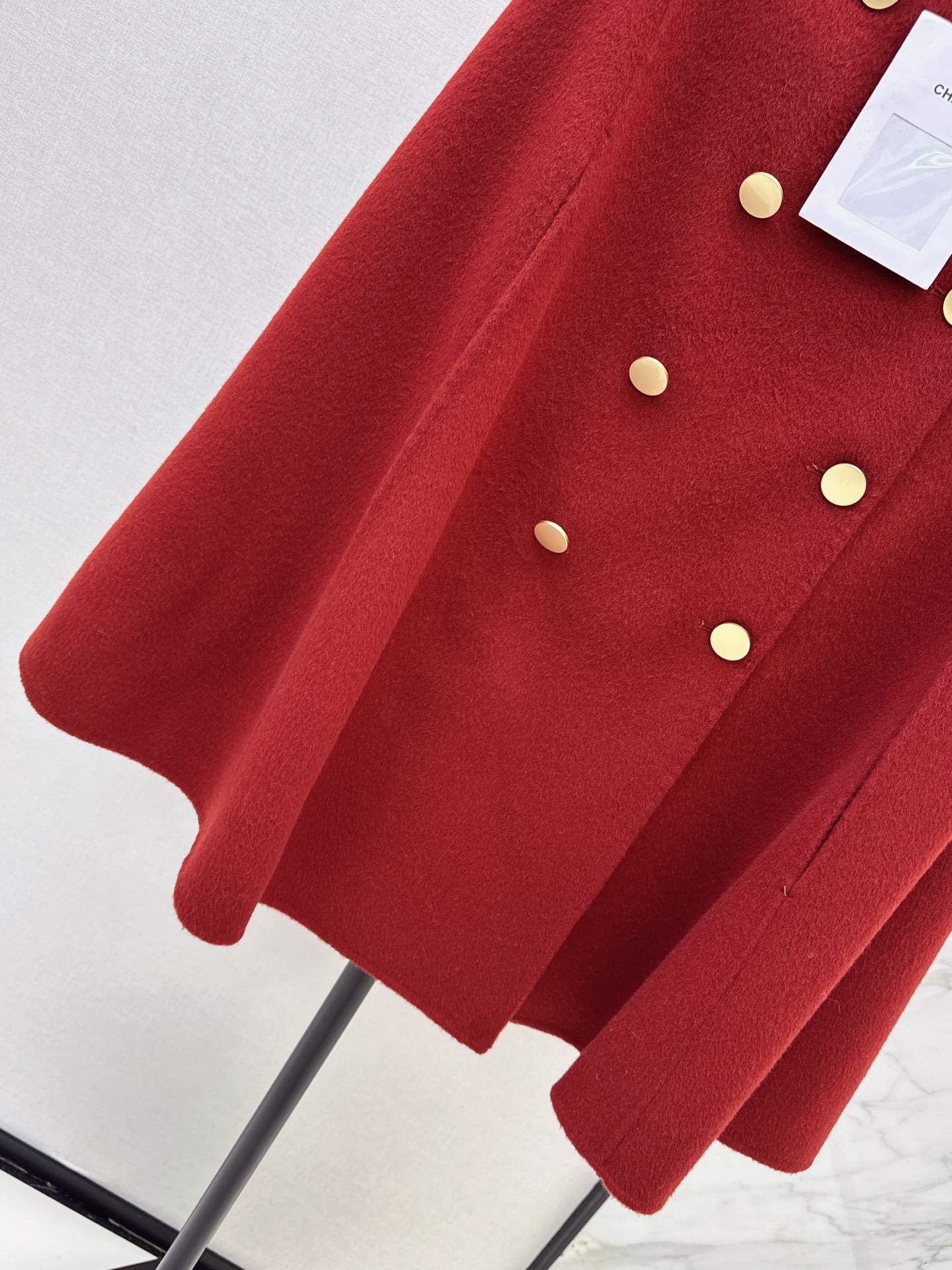 Chan 26fw woolen cape jacket