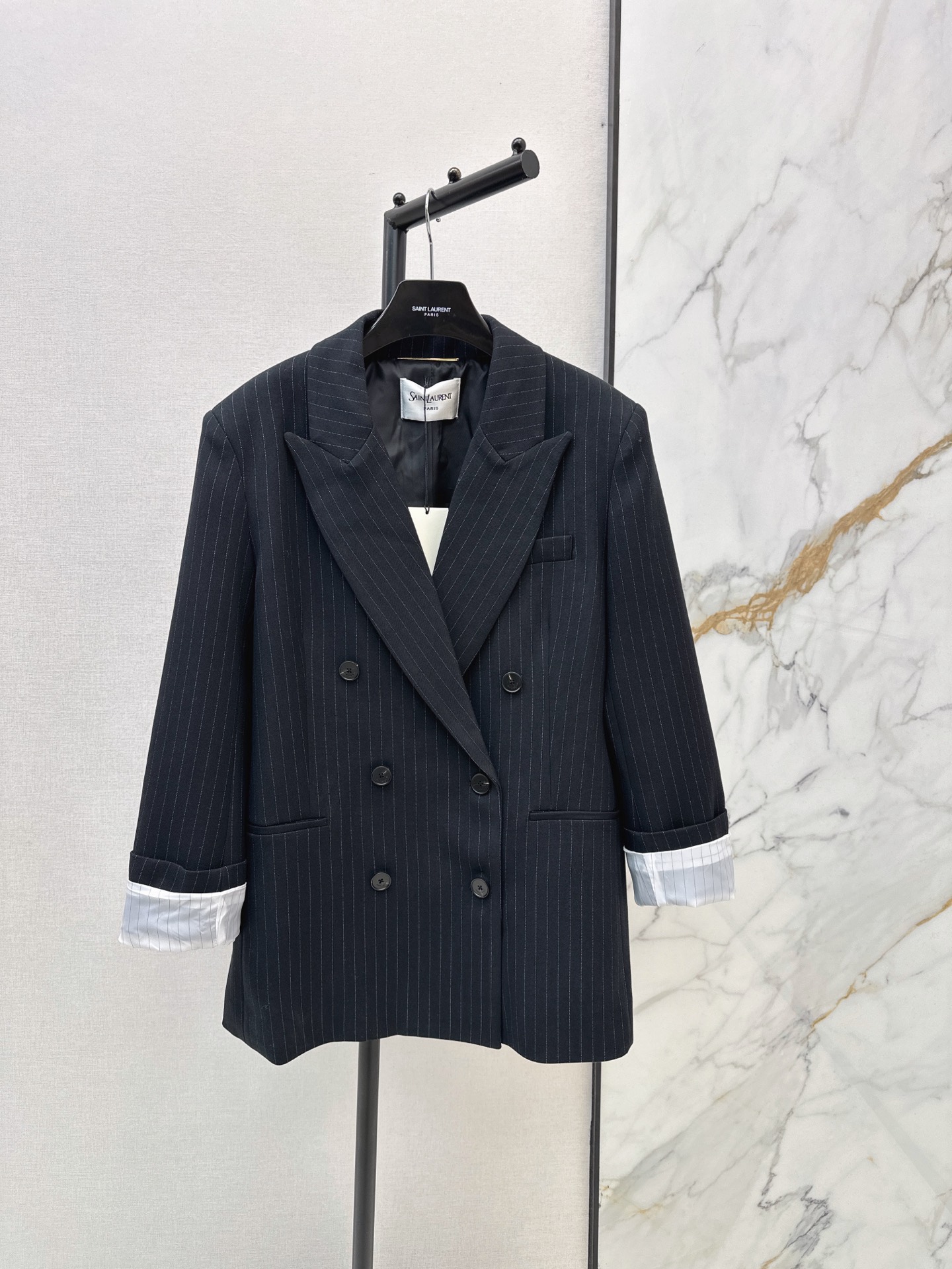 Sain 26fw stripe blazer