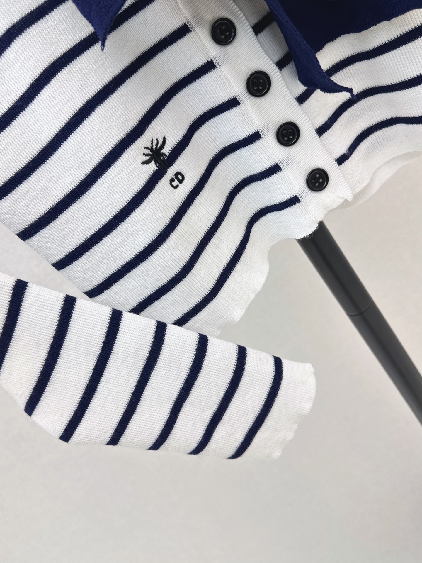 CD 26fw stripe knit cardigan