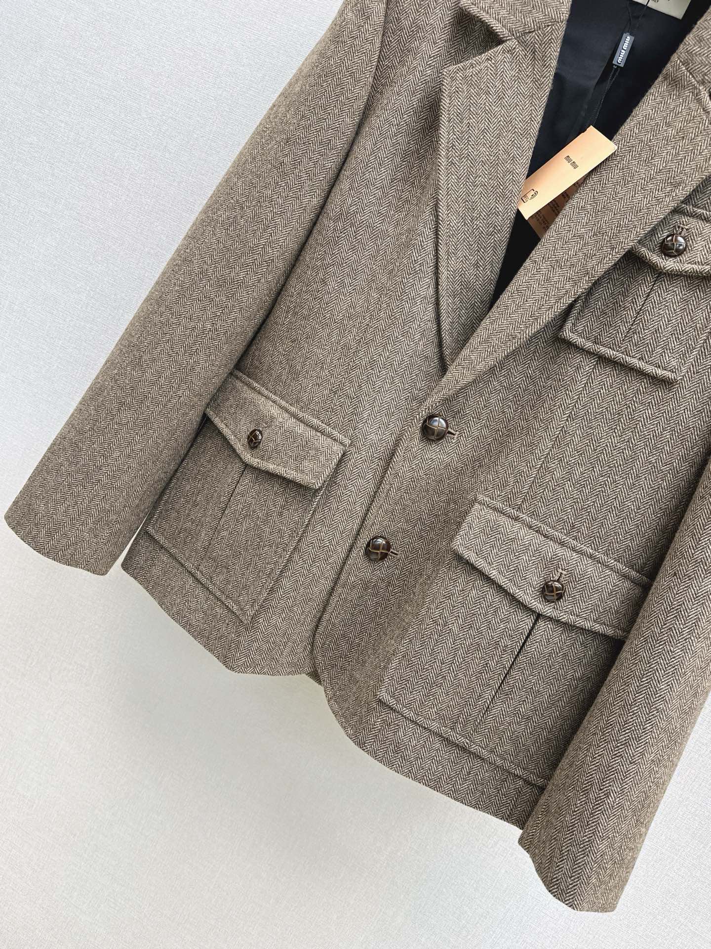 Miu 26fw wool blazer