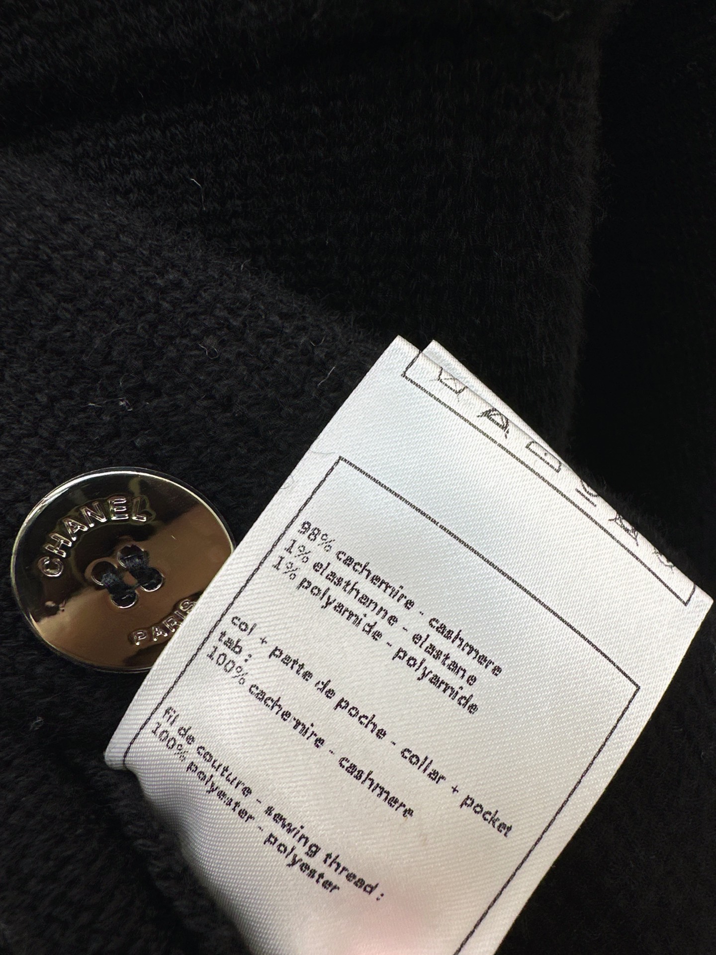Chan 26fw knit jacket