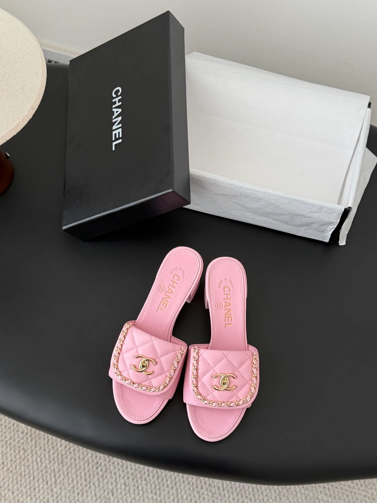 Chan 26ss chunky sandals