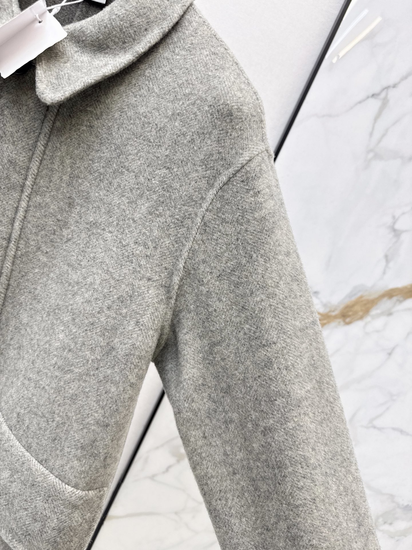 Brun 26fw woolen collared jacket