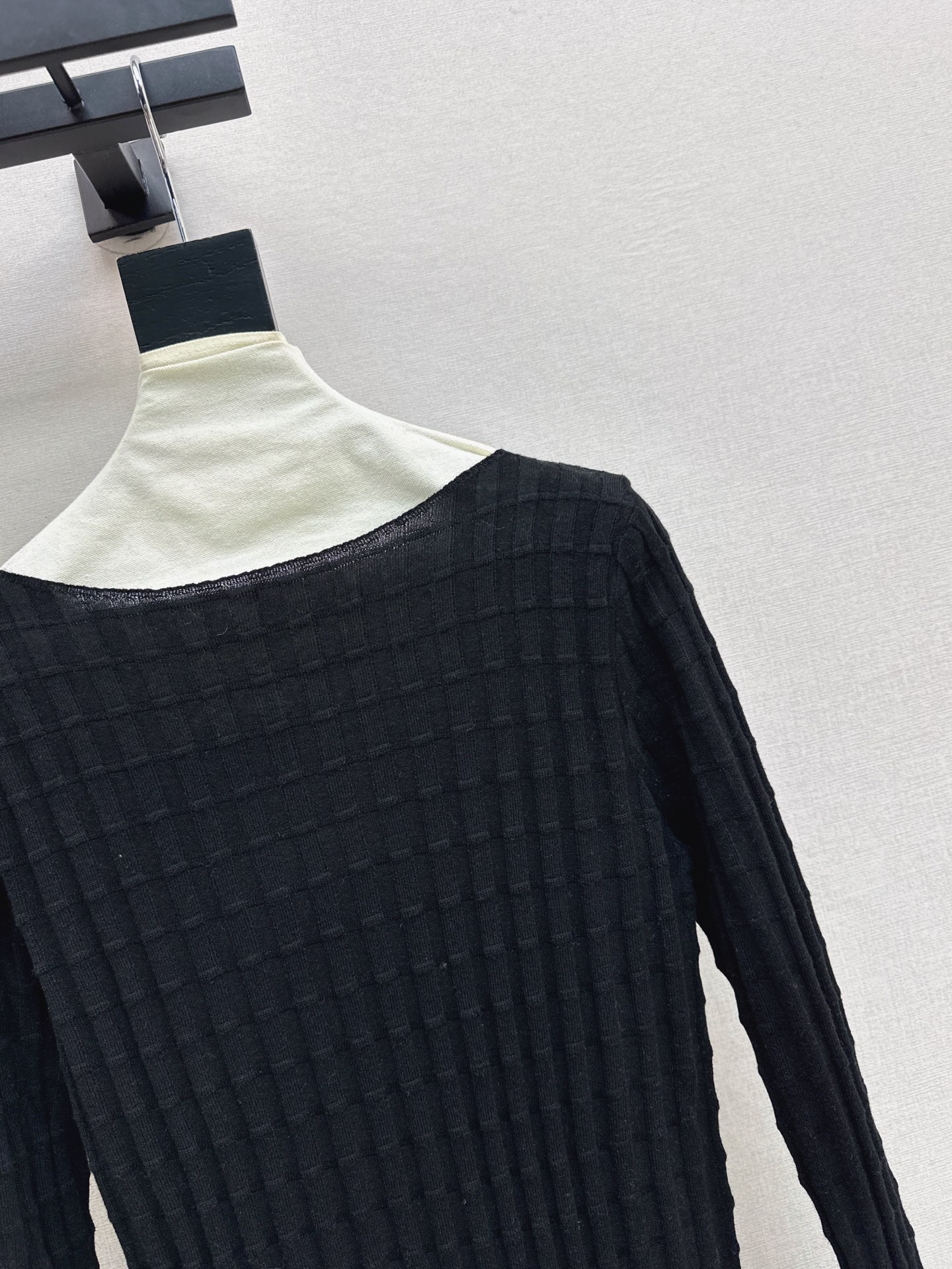 Brun 26fw slim-fit knitwear