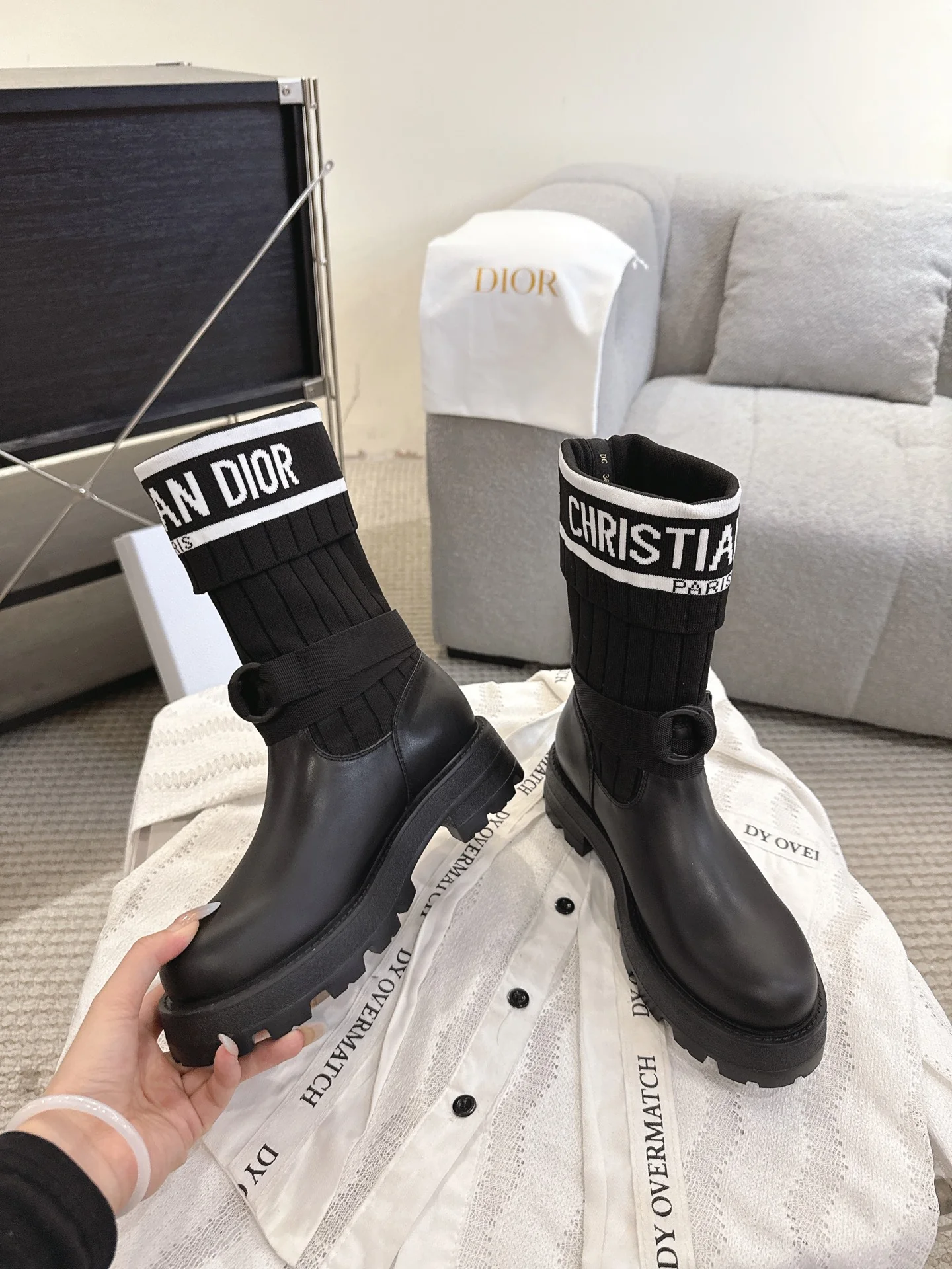 CD 25fw sock boots