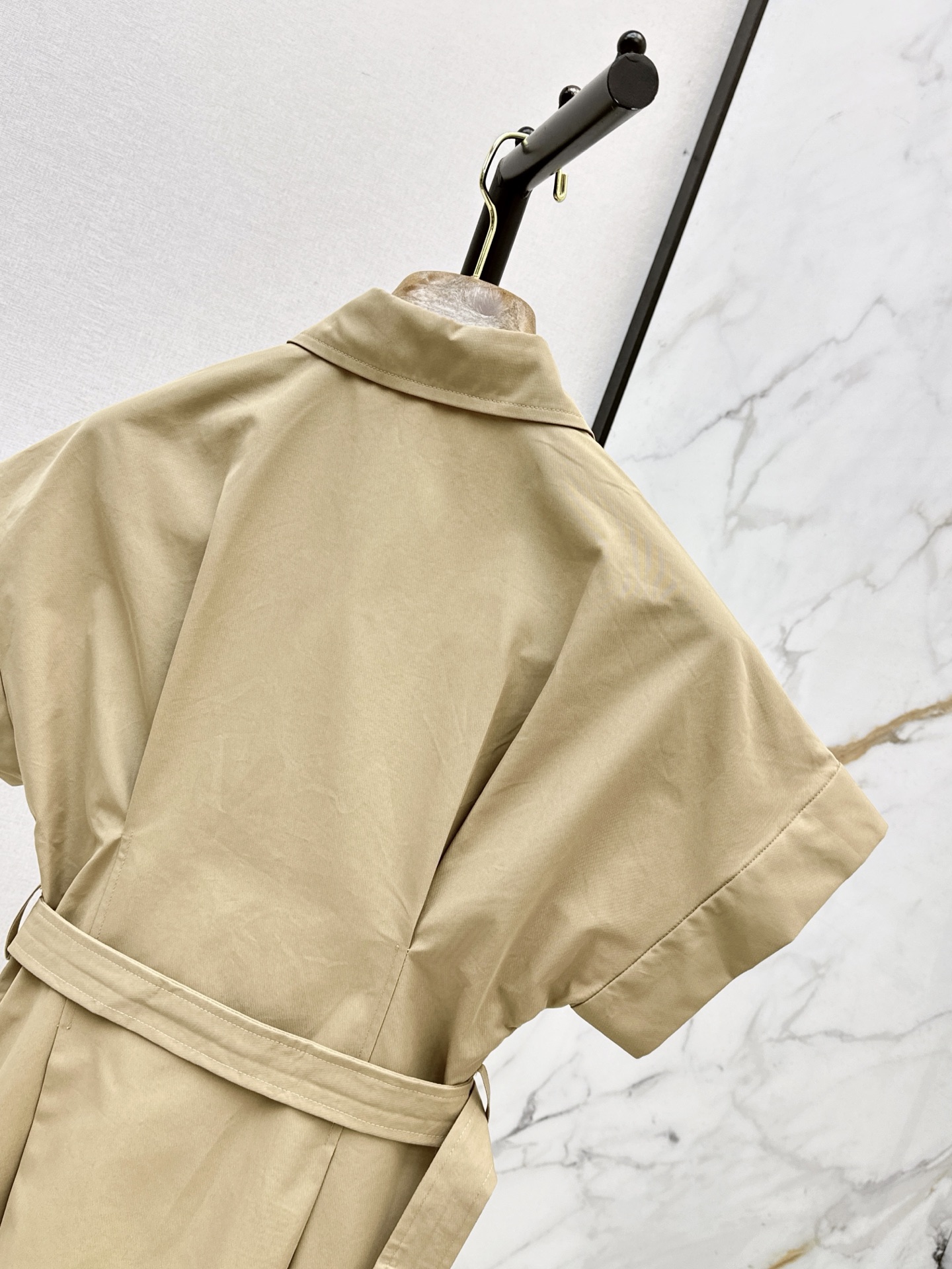 Brun 26ss belted shirt dress