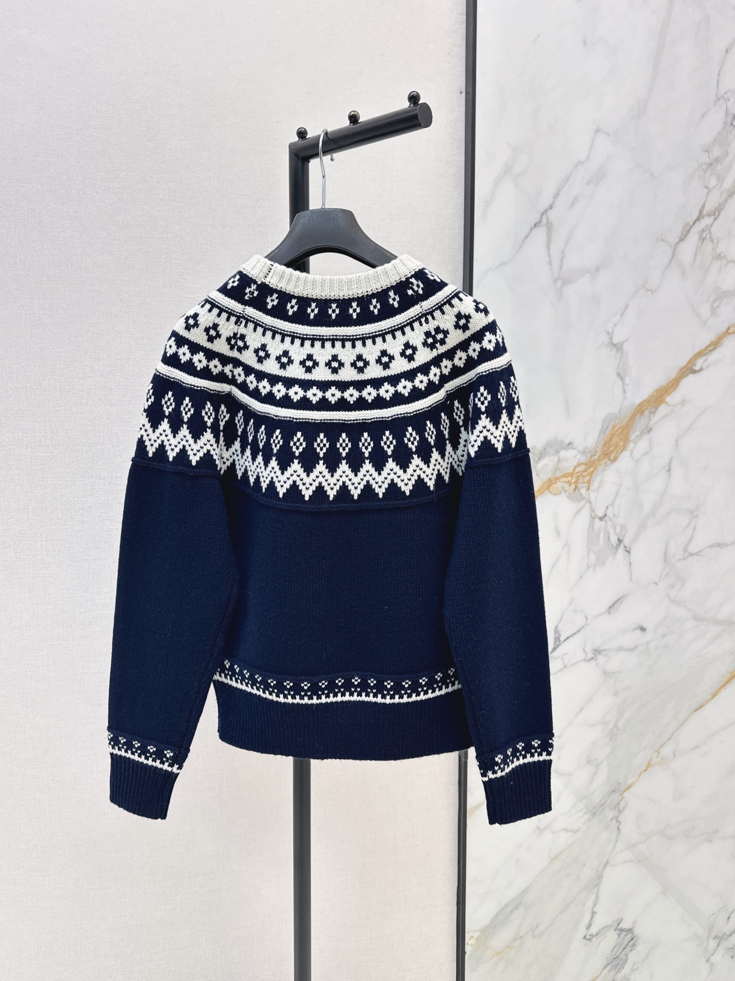 CD 26fw fair isle sweater