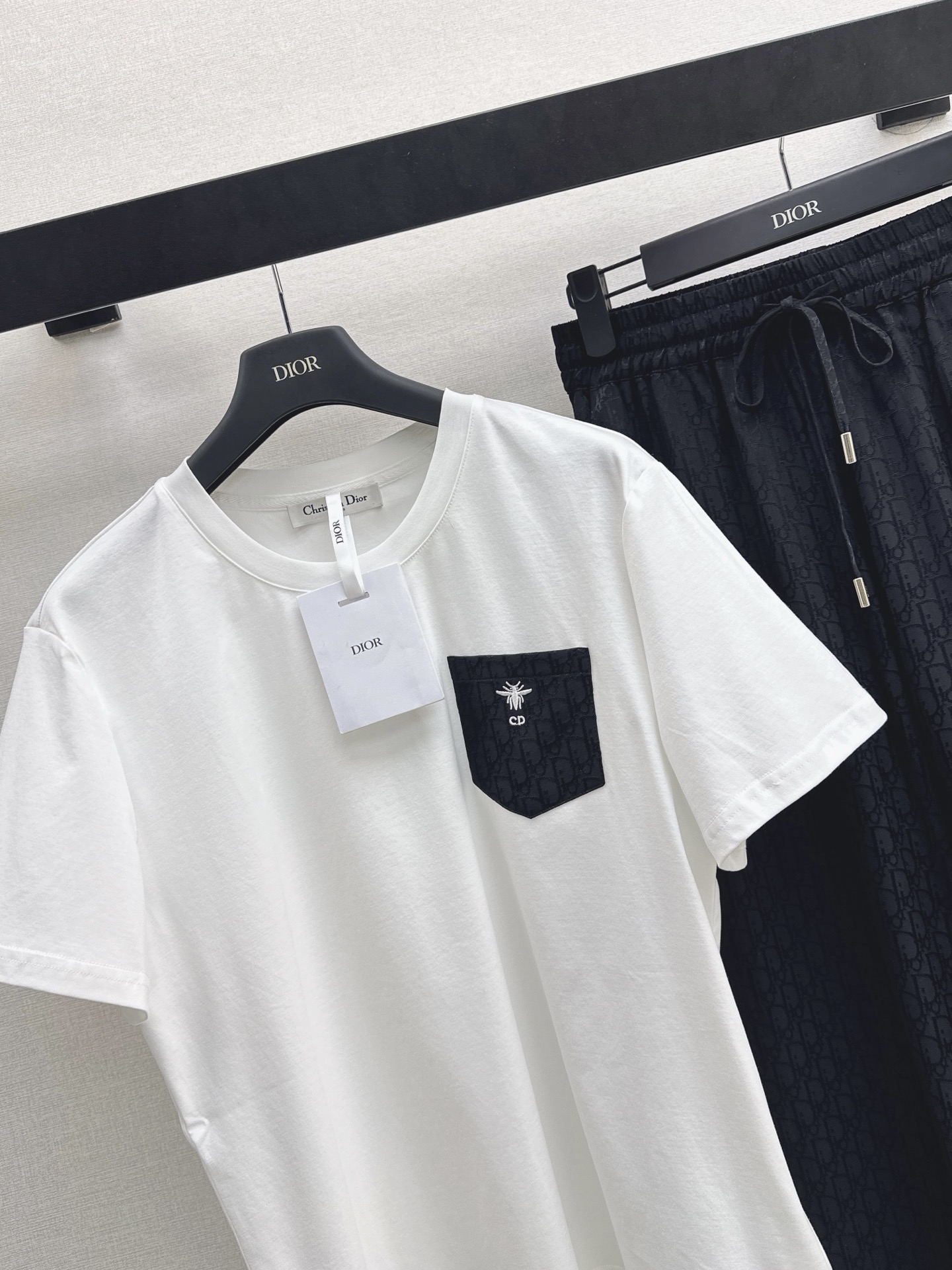 CD 26ss t-shirt wide leg pants set