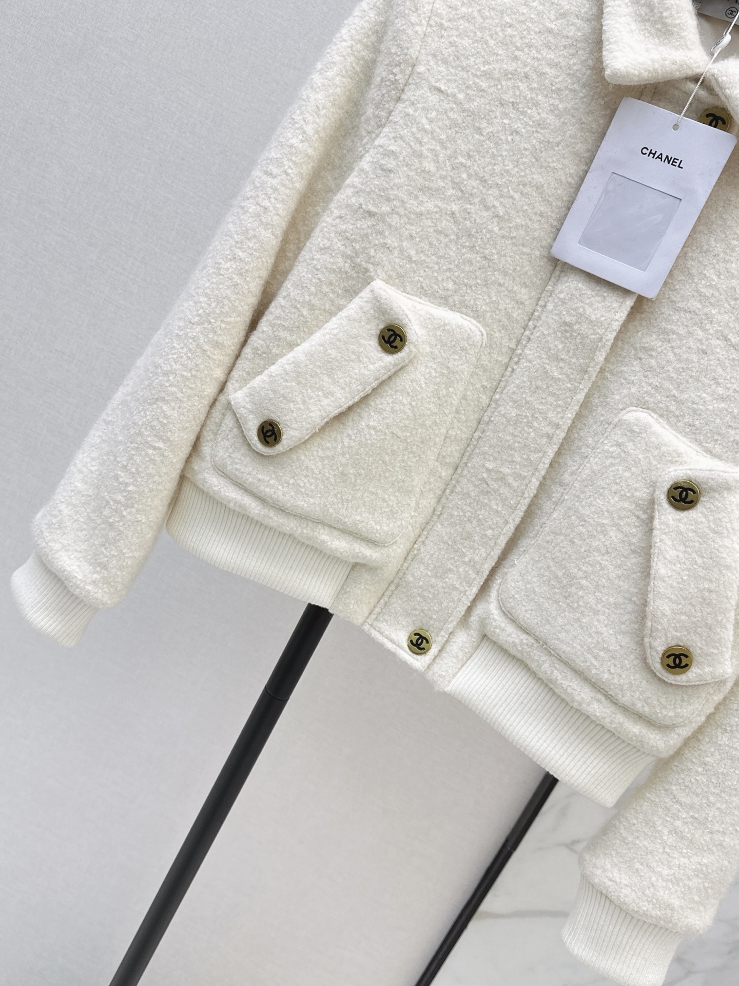 Chan 26fw sherpa fleece jacket