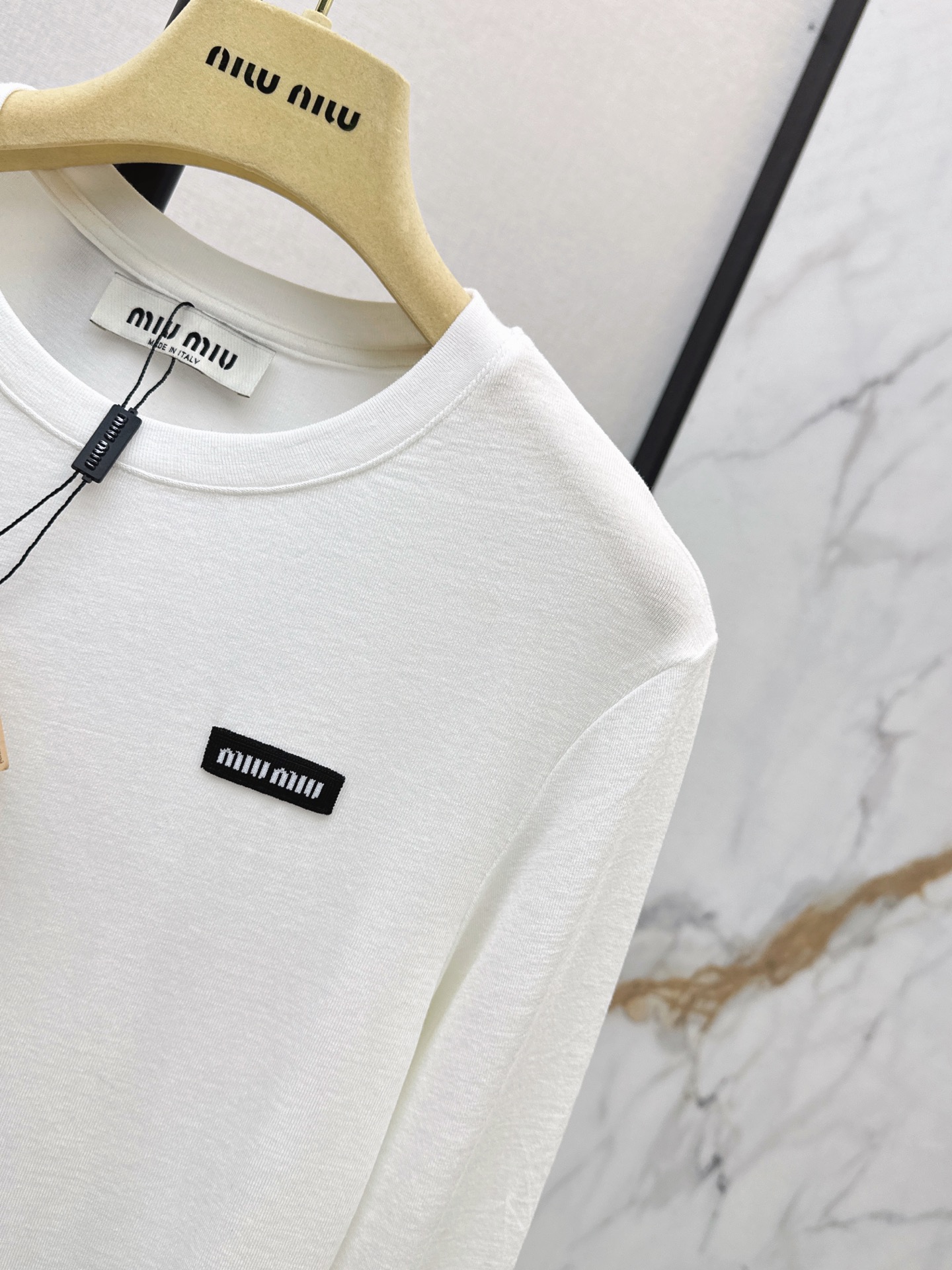 Miu 26fw basic tee