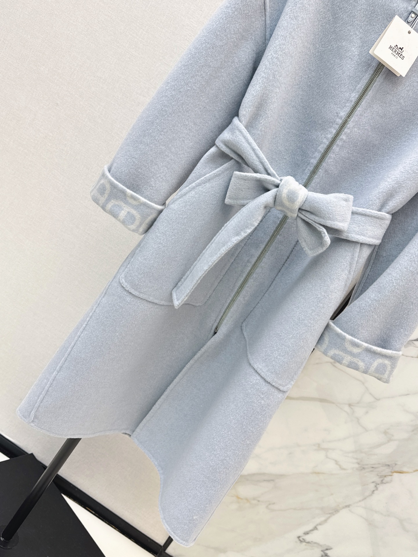 Her 26fw cashmere hooded overcoats