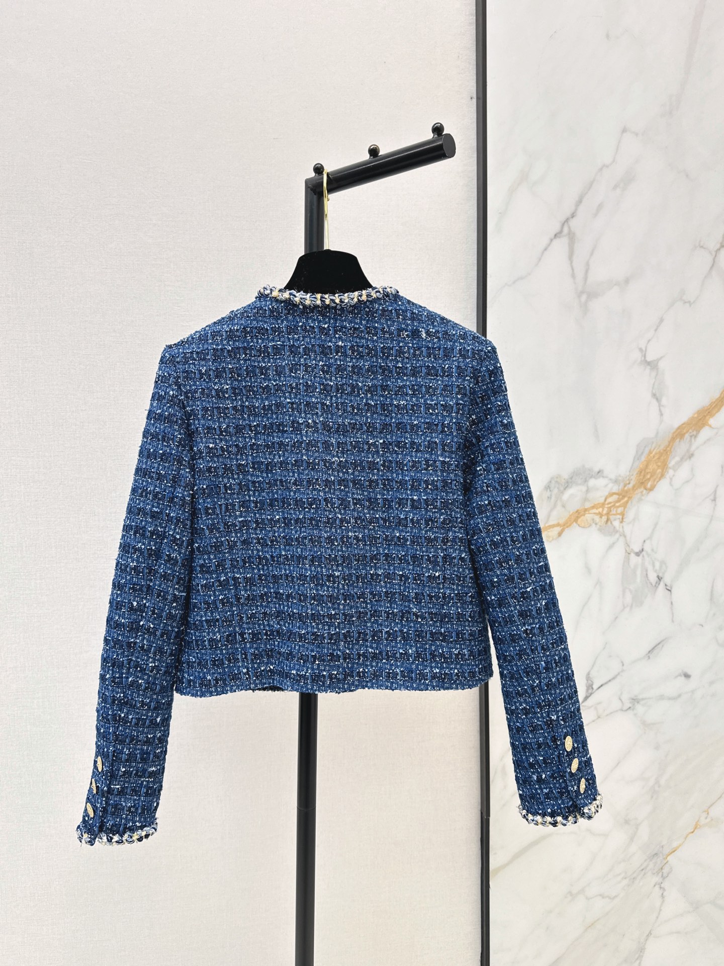 Chan 26fw woven tweed jacket