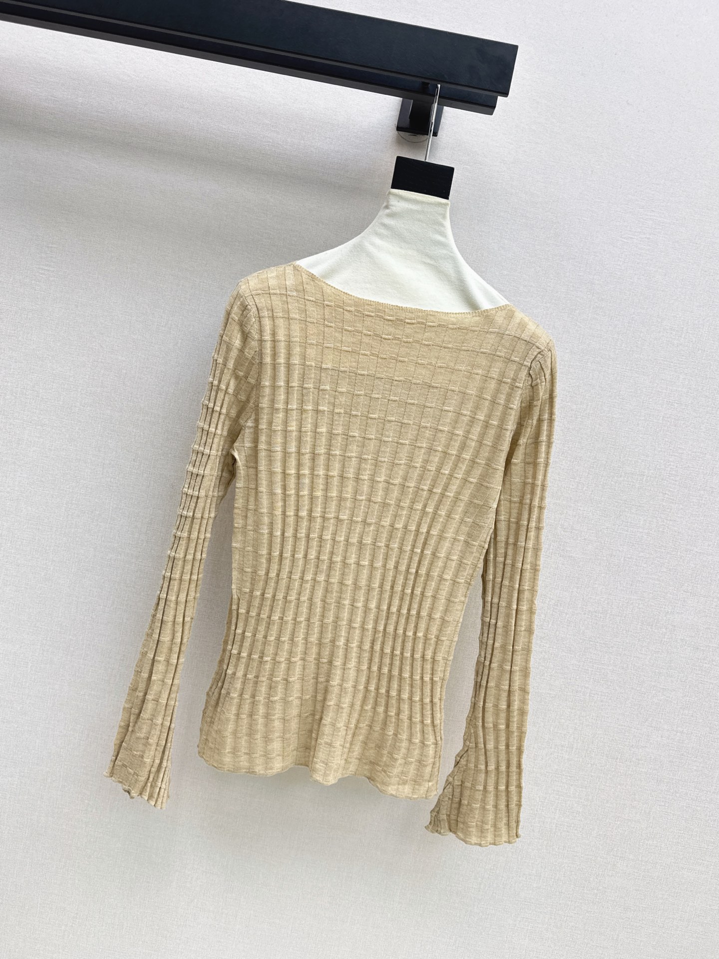 Brun 26fw slim-fit knitwear