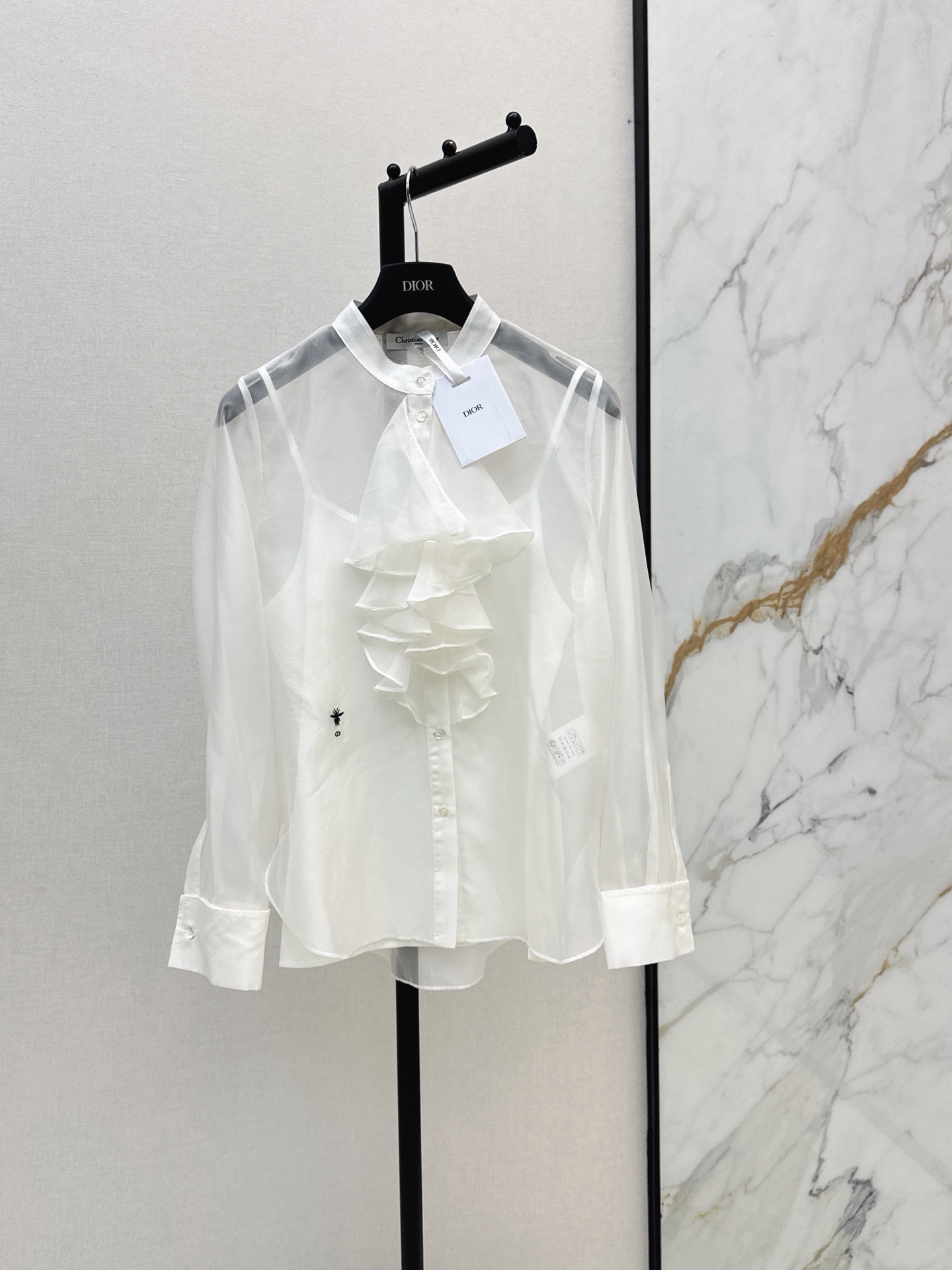 CD 26ss ruffle shirt